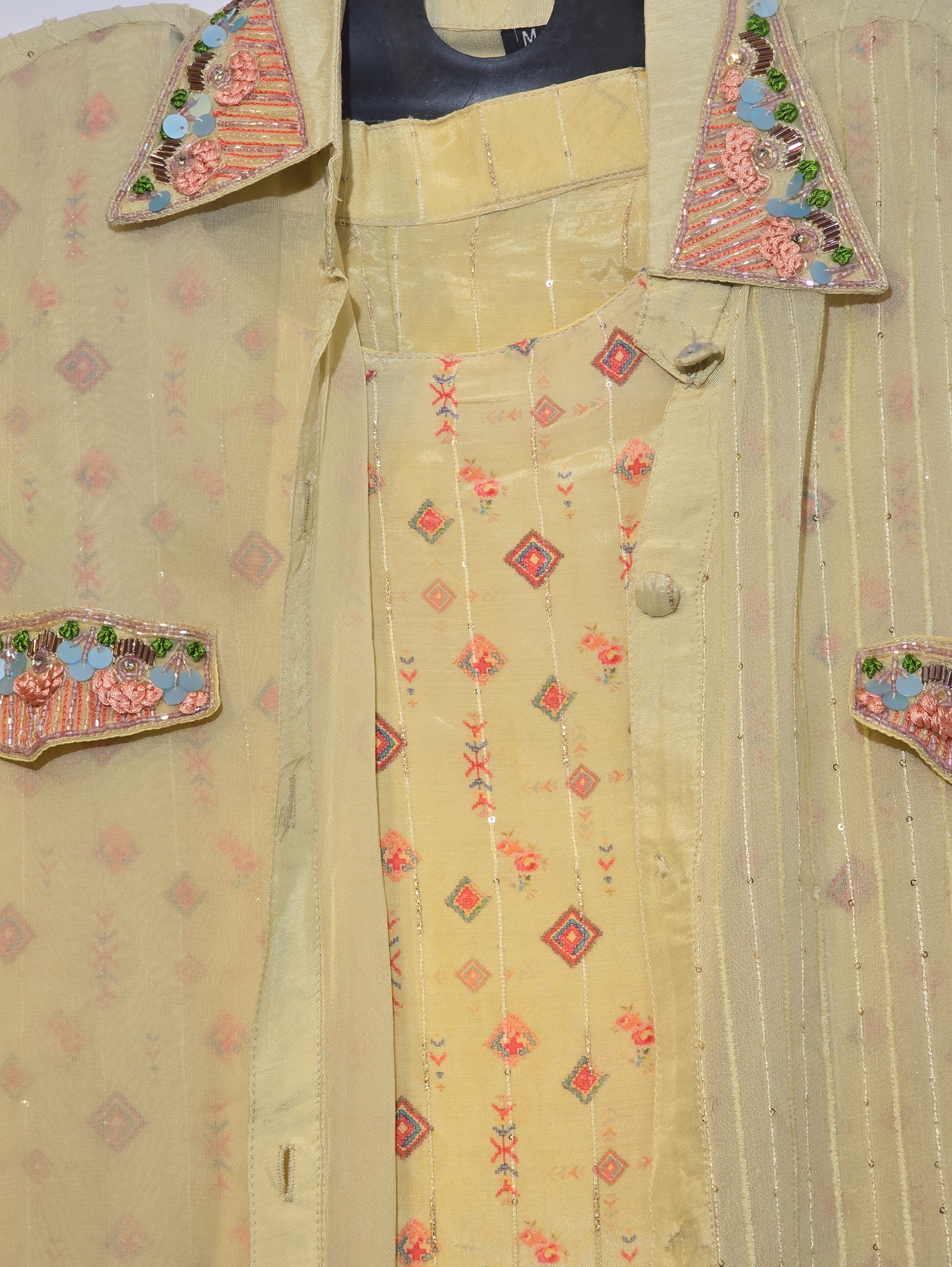 Designer Muslin & Georgette  Coord Set