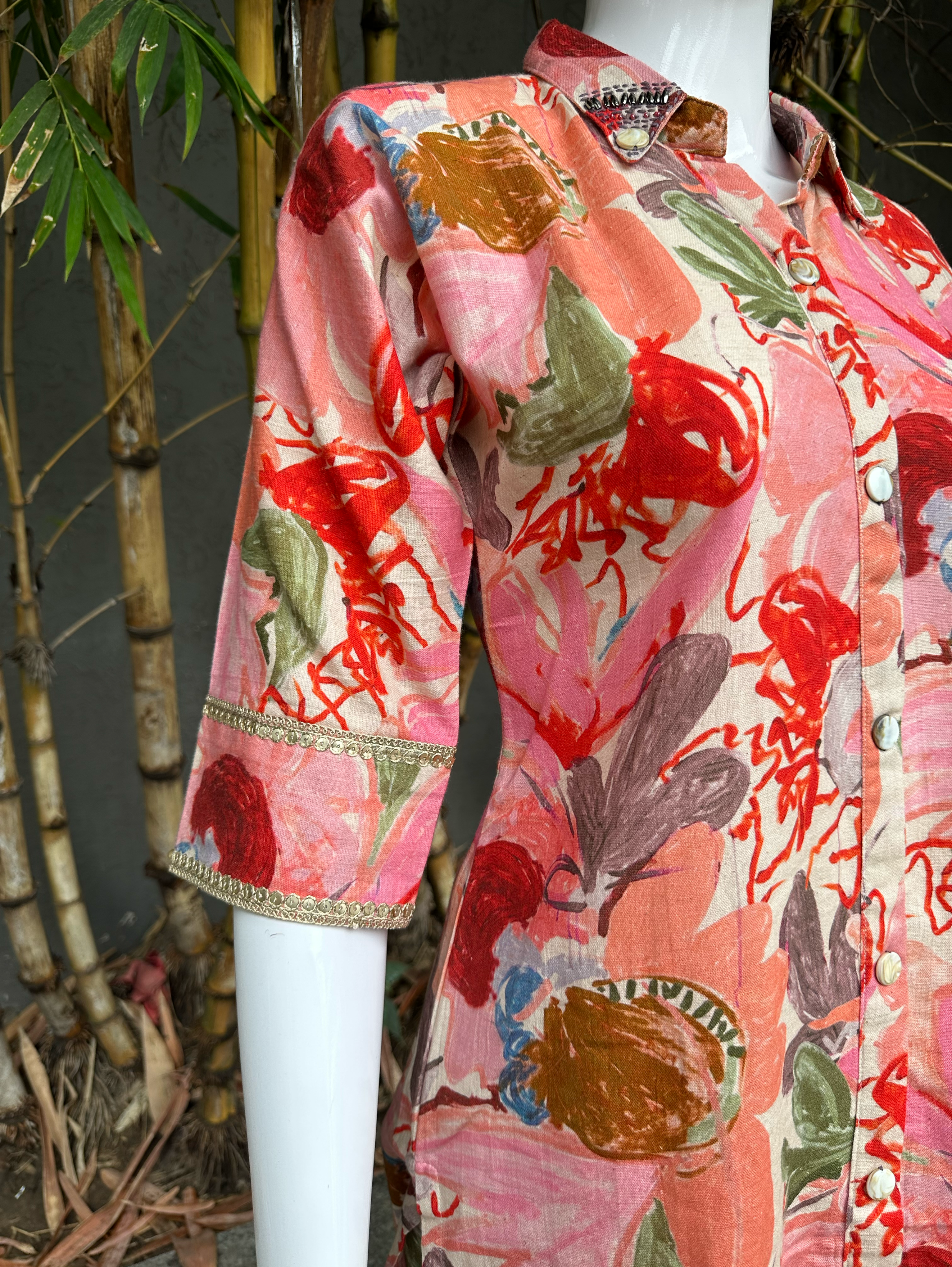 Linen Cotton with Accessories Coords