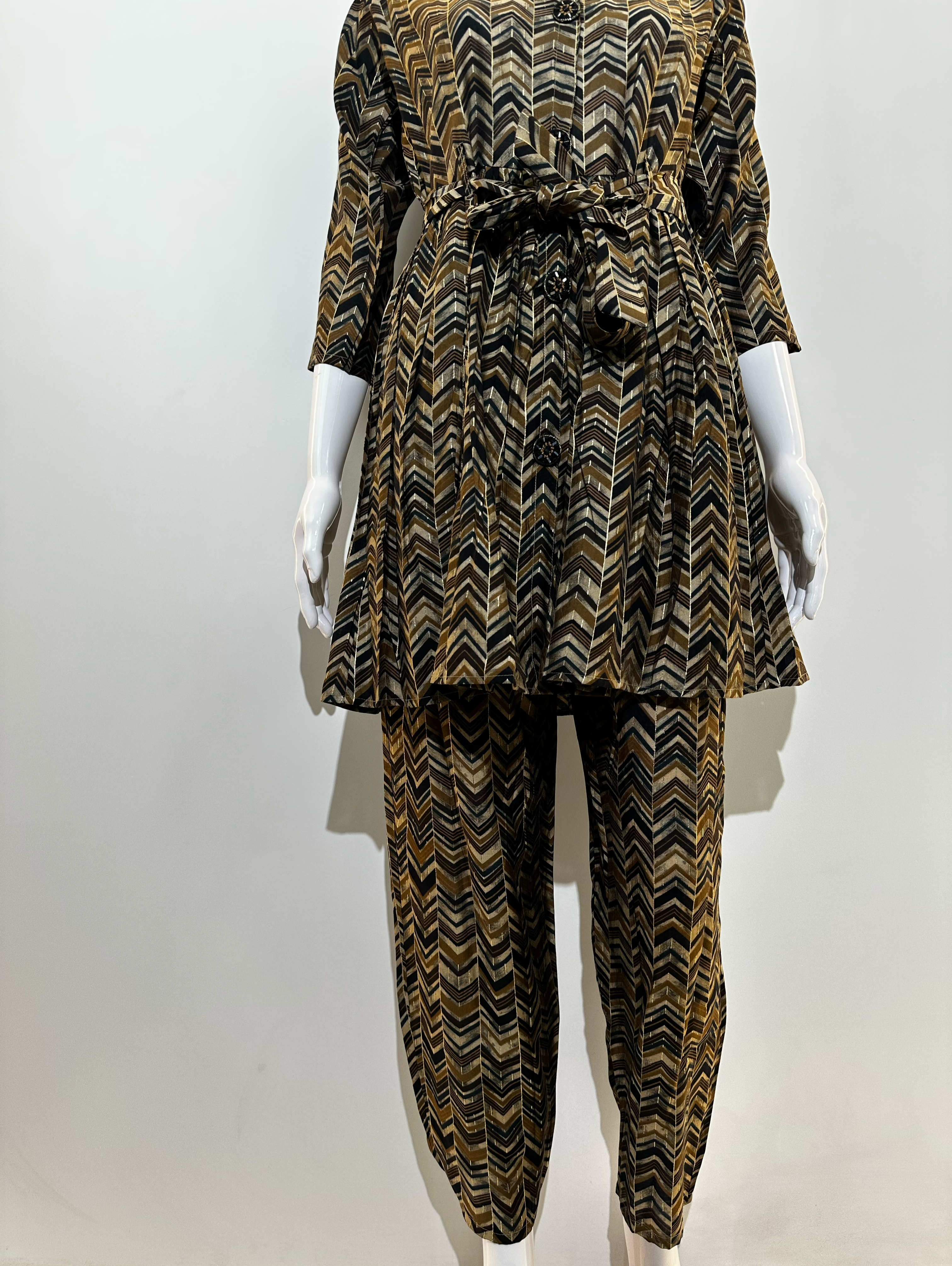 Muslin Pattern Work Coord Set - 2 piece