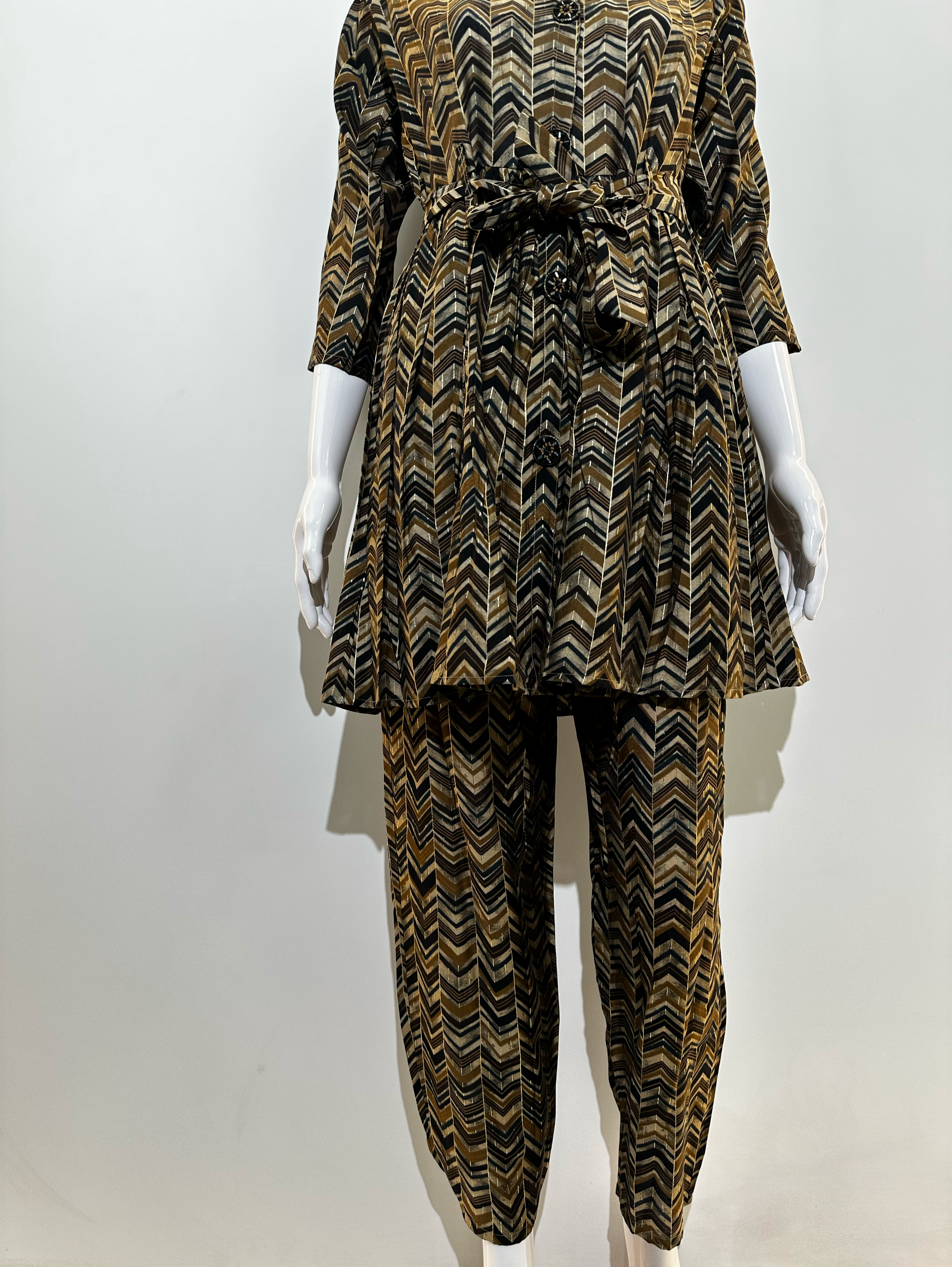 Muslin Pattern Work Coord Set - 2 piece