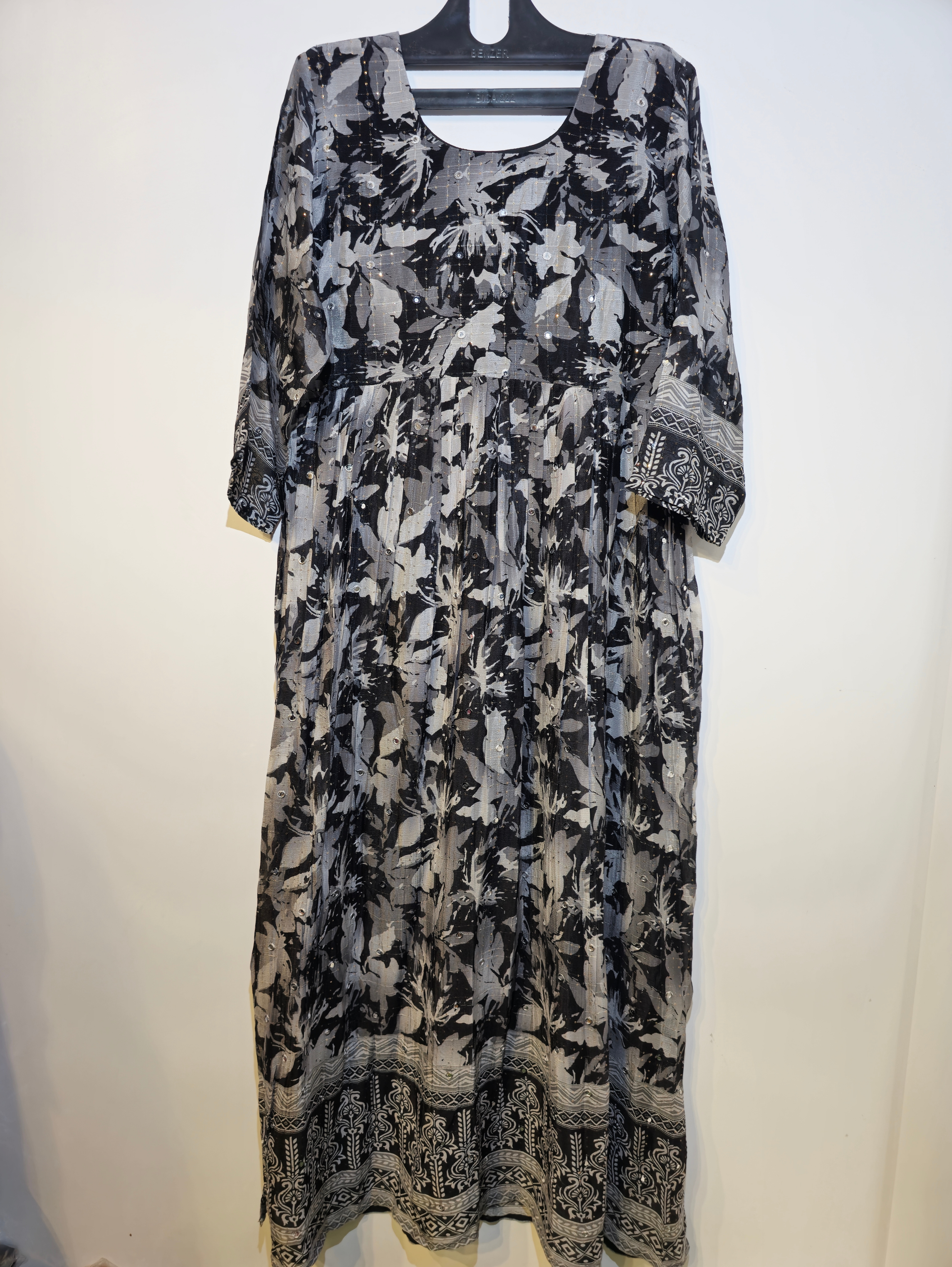 Image of Designer crepe Gown