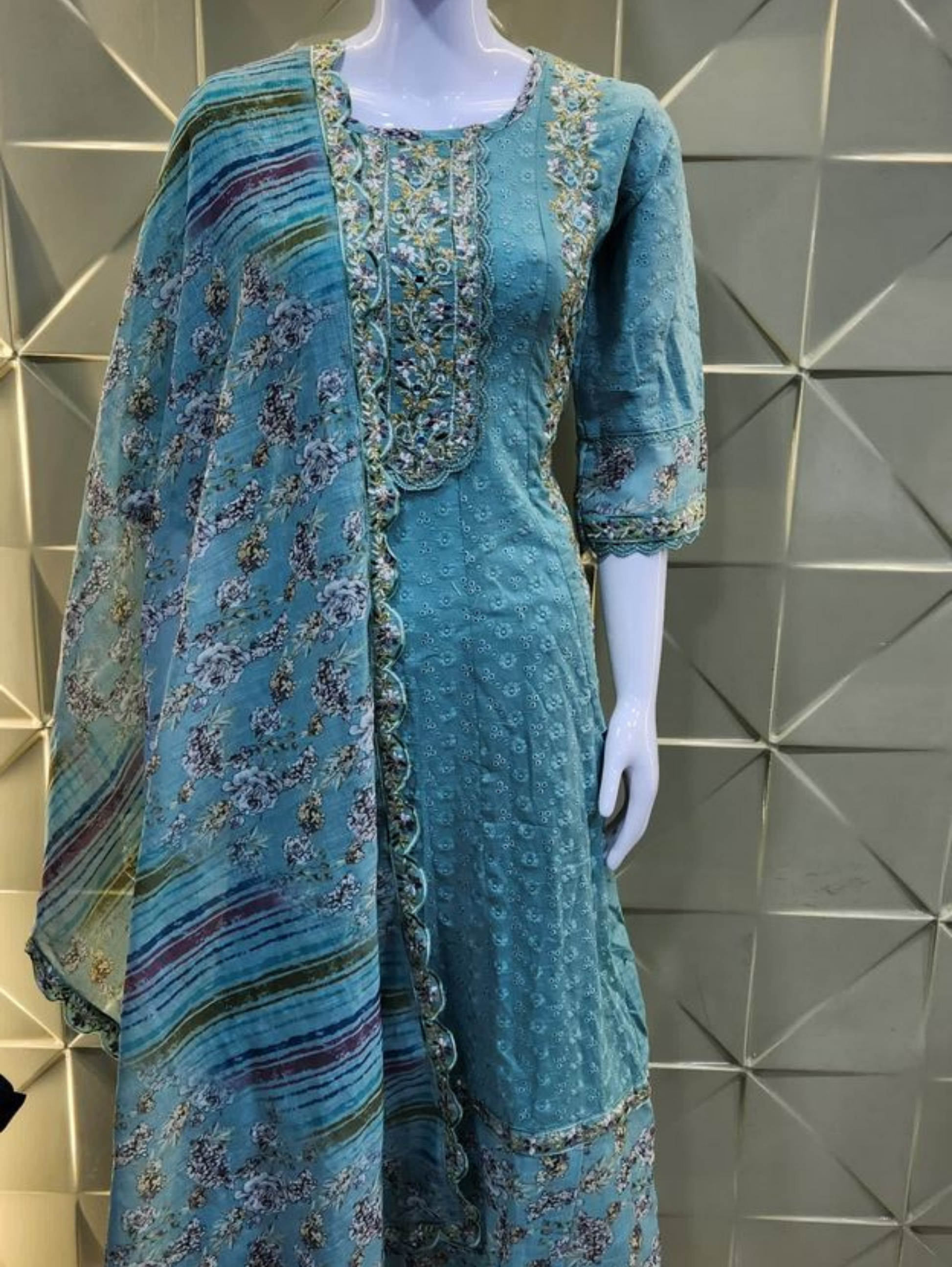 Premium Designer Traditional Kurti Set