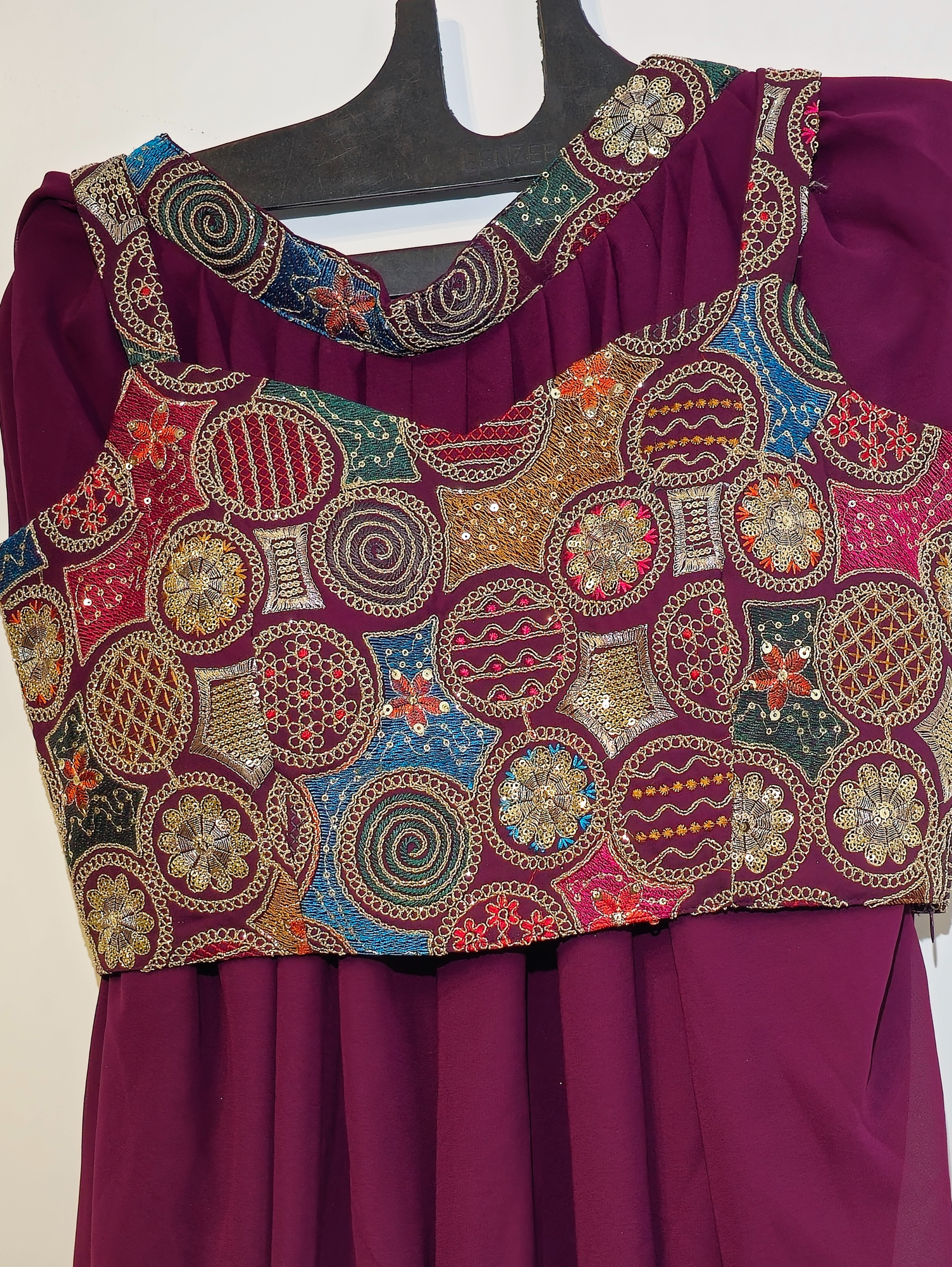 Image of Designer Georgette Traditional 3 Piece