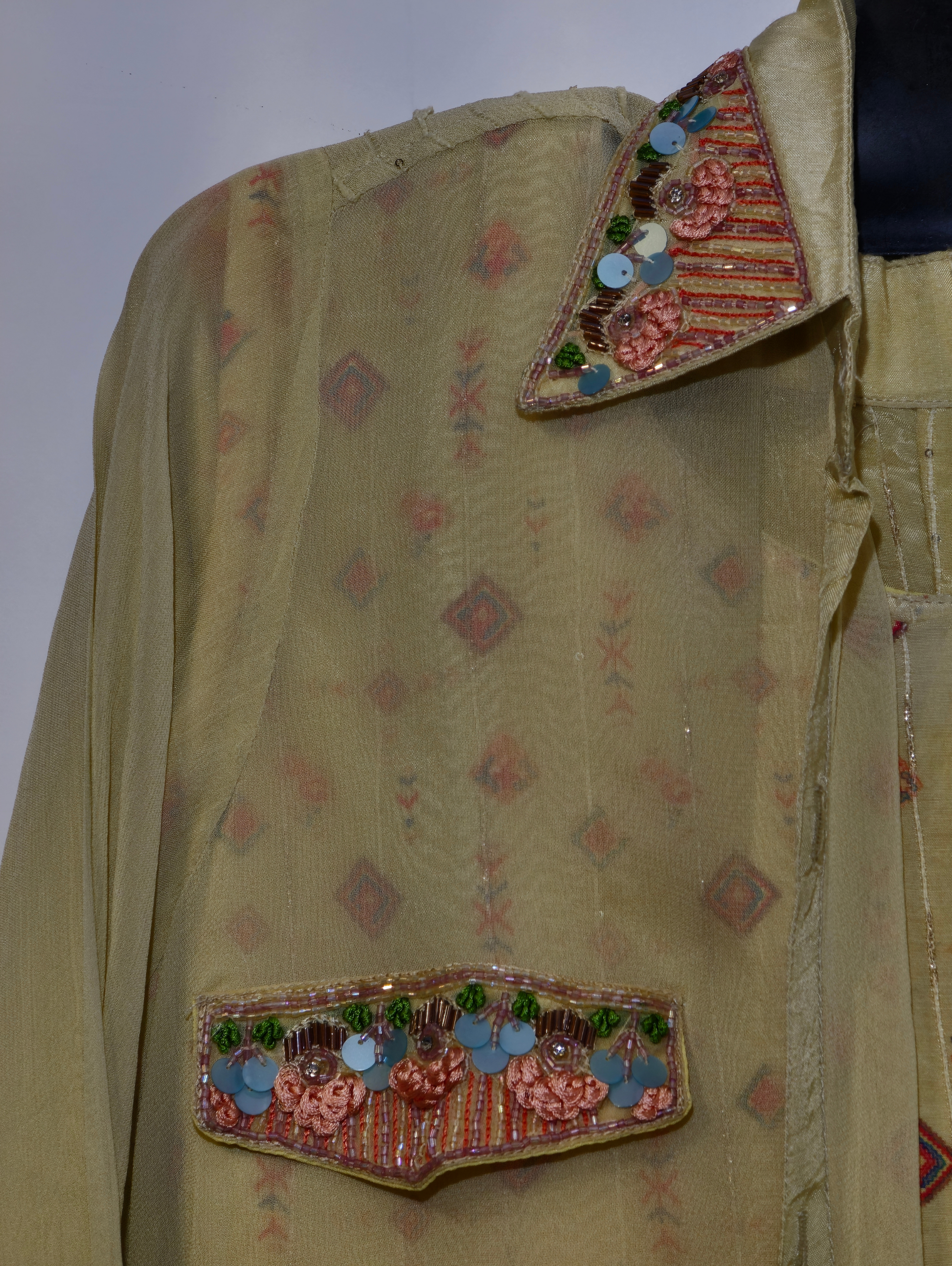 Designer Muslin & Georgette  Coord Set