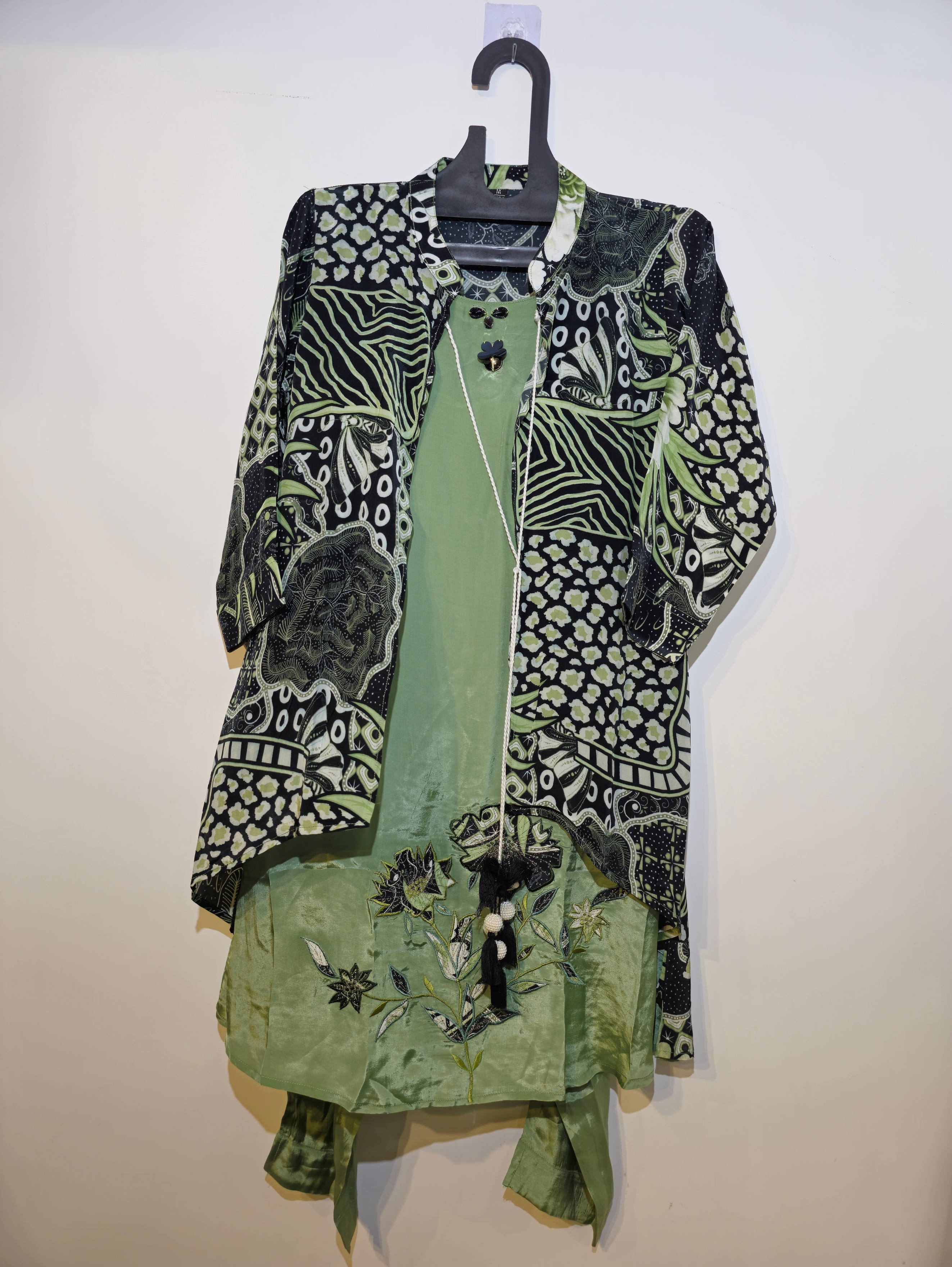 Image of Designer Crepe Coord Set