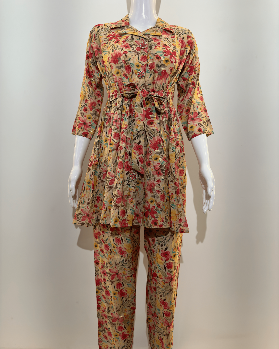 Floral Muslin Co-ords - 2 Piece