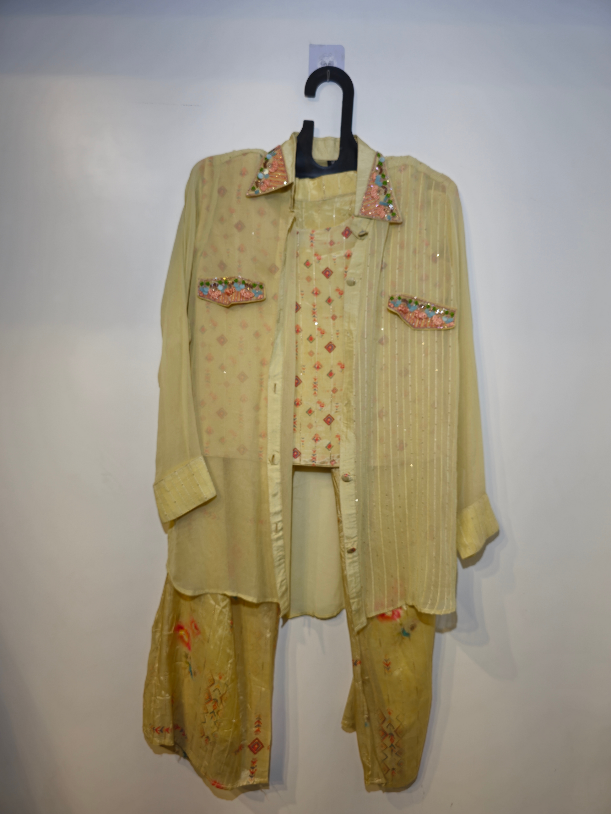 Designer Muslin & Georgette  Coord Set