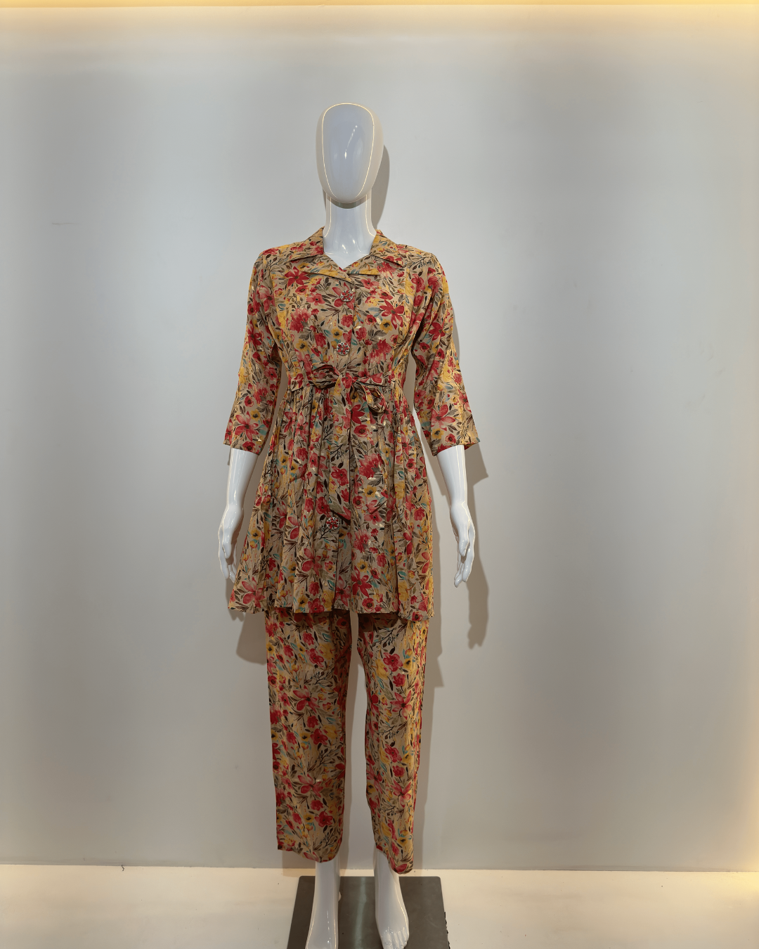 Image of Floral Muslin Co-ords - 2 Piece