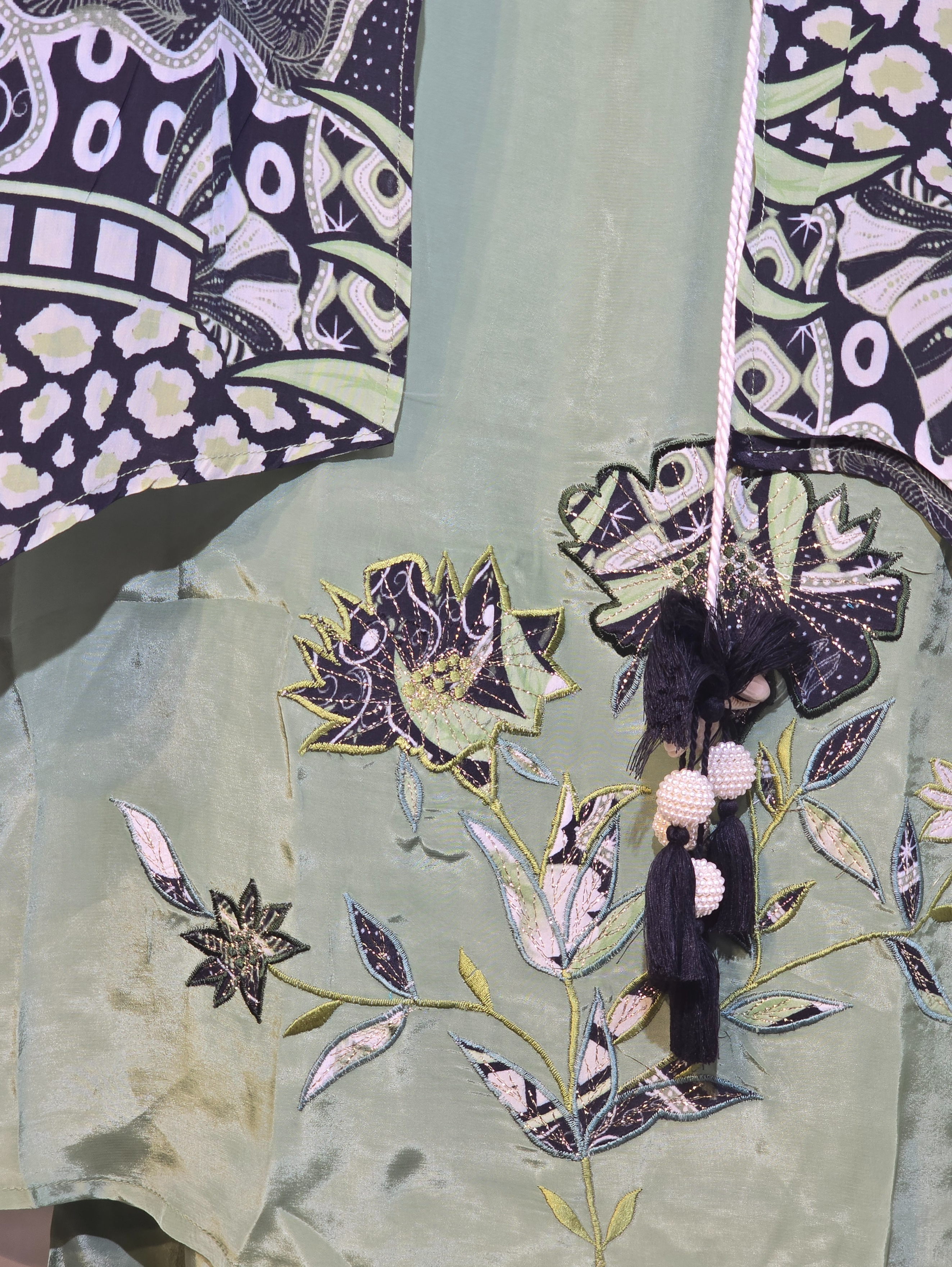 Image of Designer Crepe Coord Set