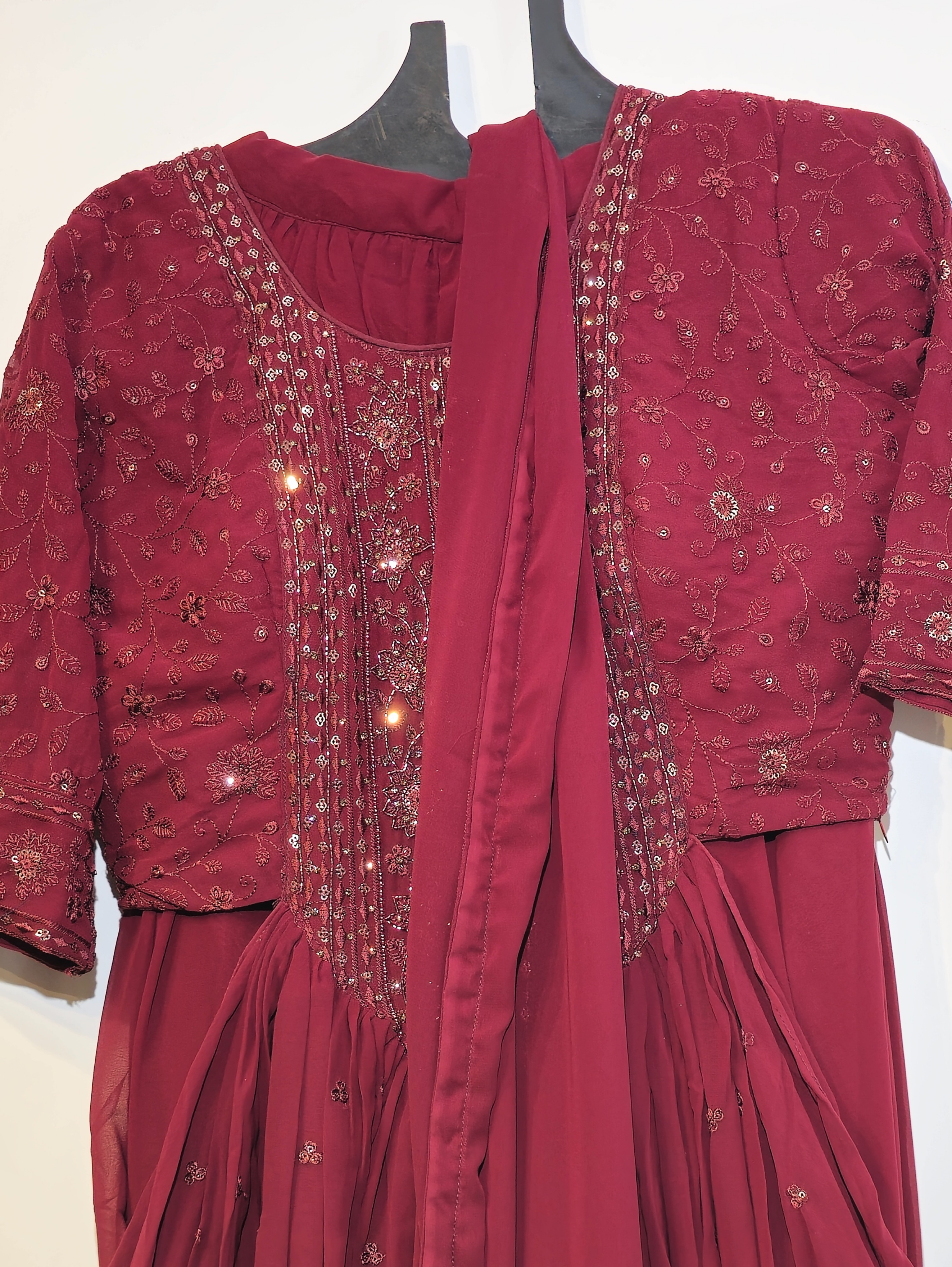 Image of Designer Georgette Traditional 3 Piece