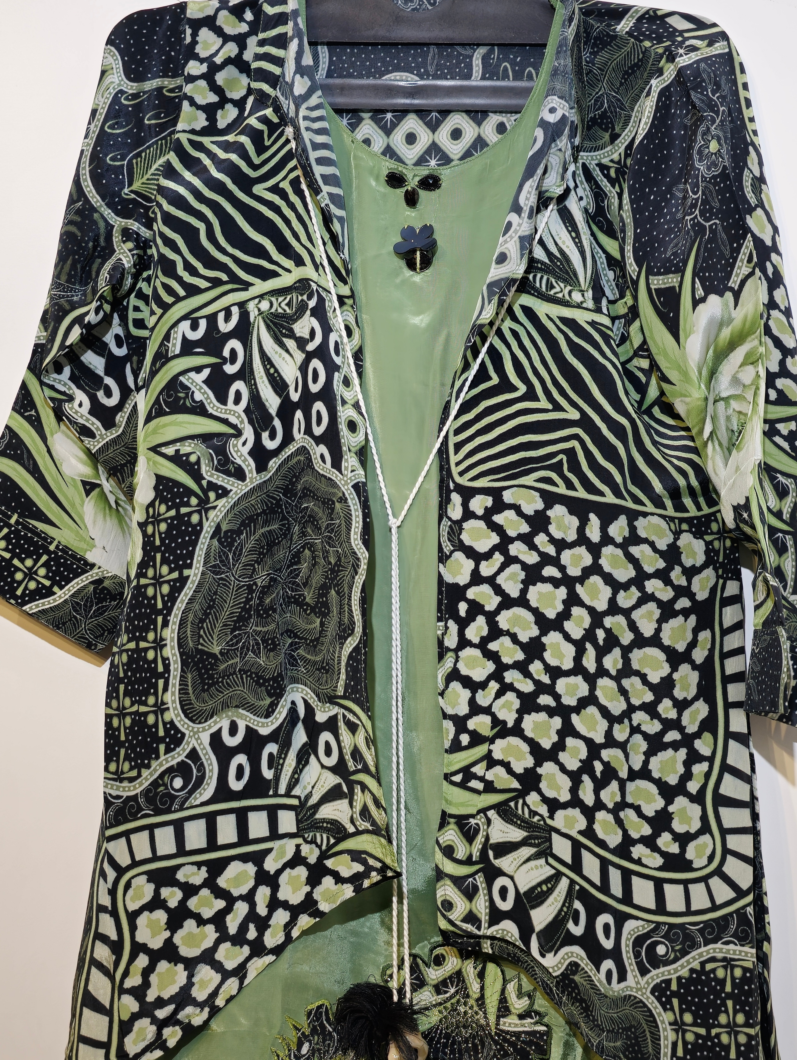 Image of Designer Crepe Coord Set