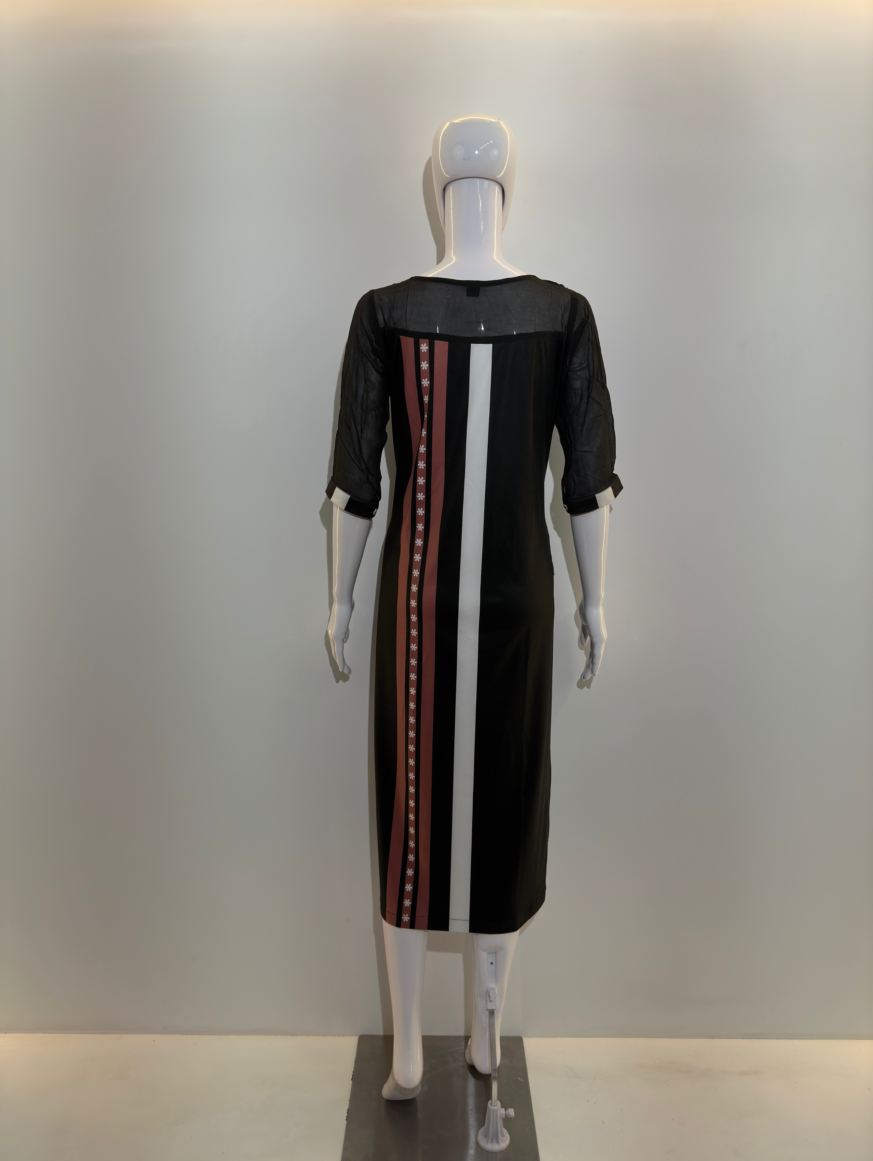 Image of Lycra Stretchable Kurti with Work