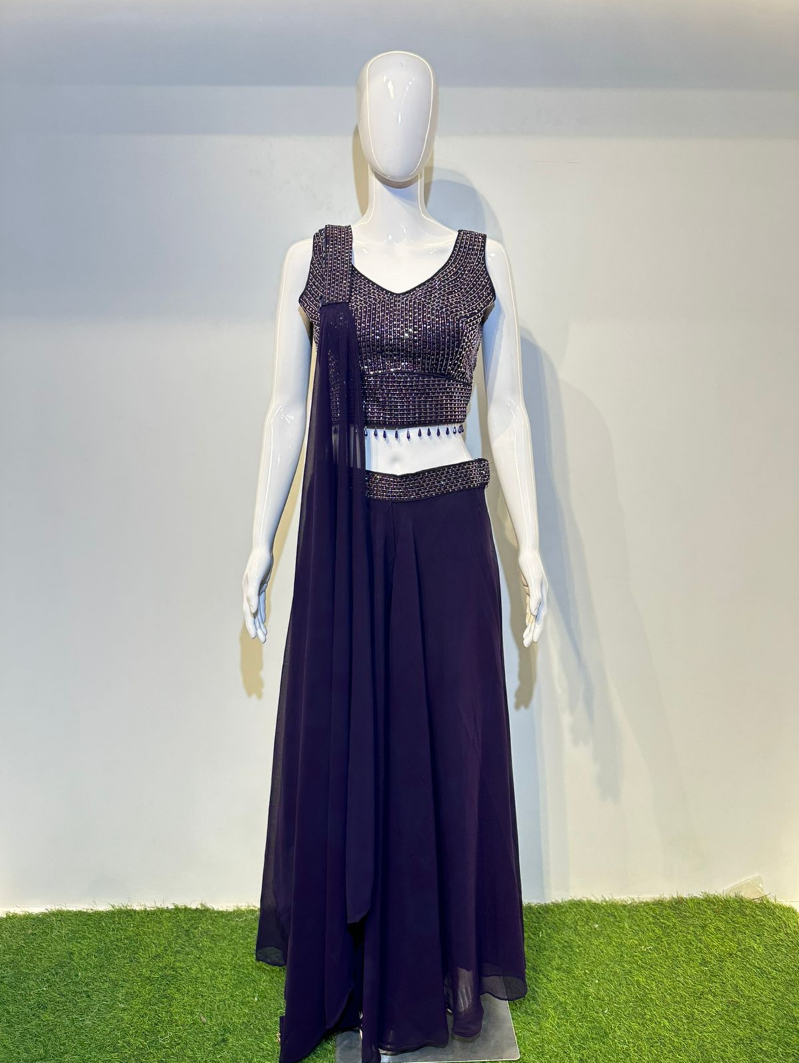 Designer Georgette Traditional 3 Piece