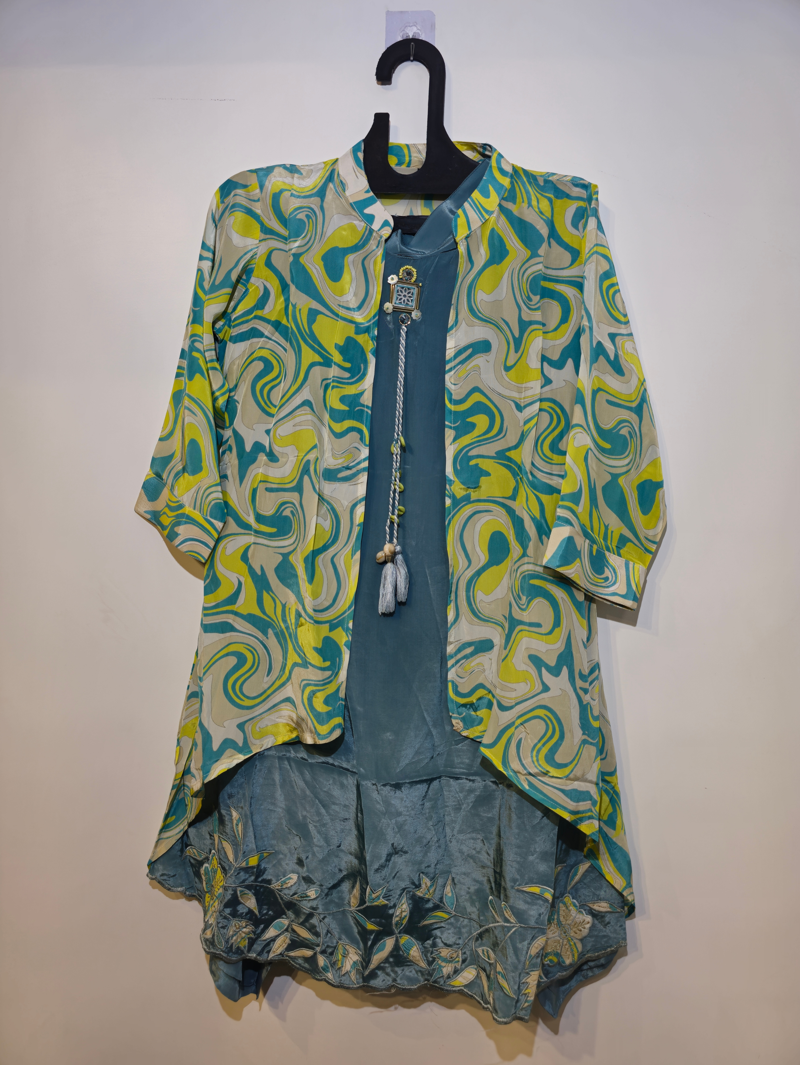 Image of Designer Crepe Coord Set