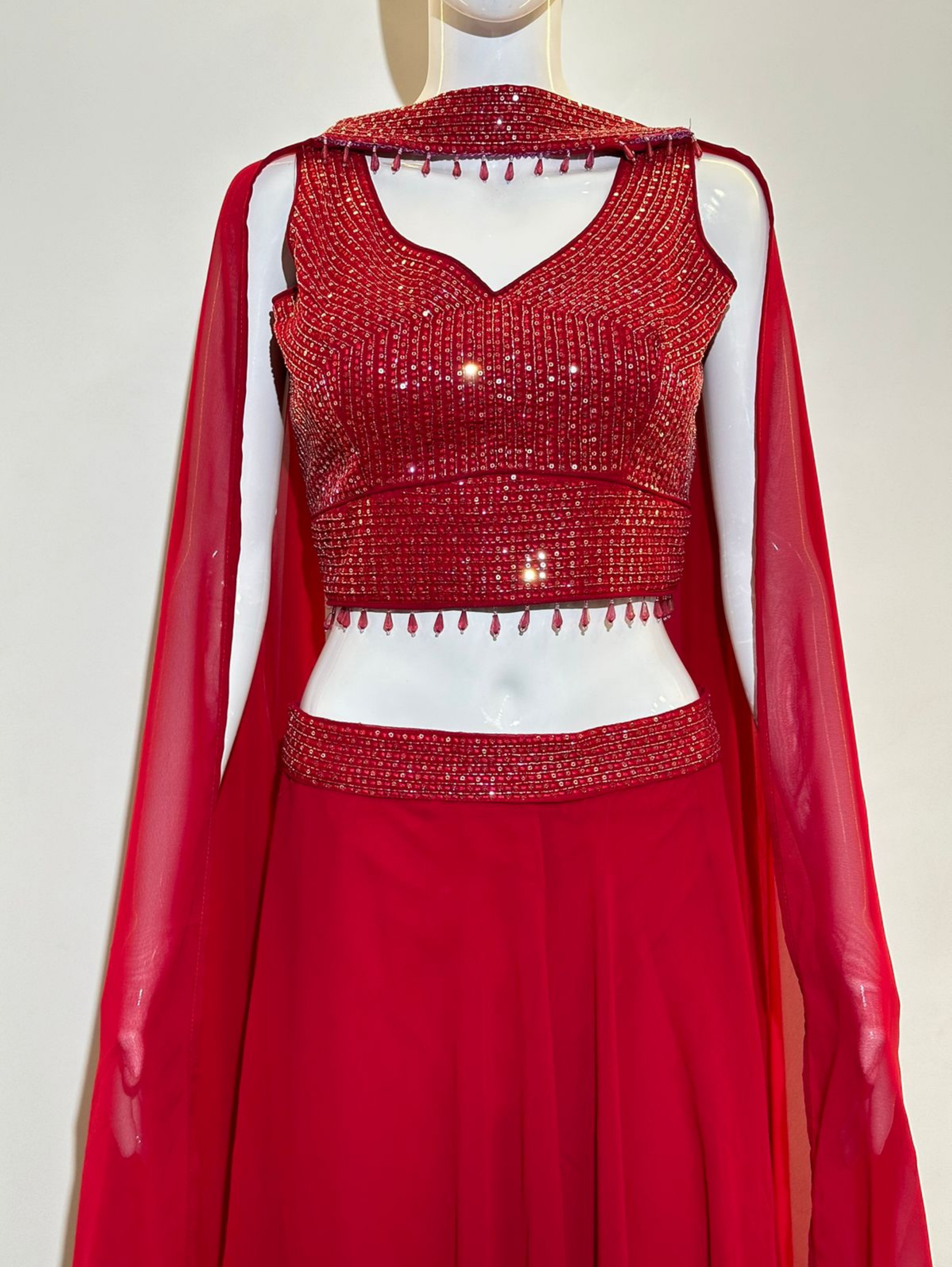 Designer Georgette Traditional 3 Piece