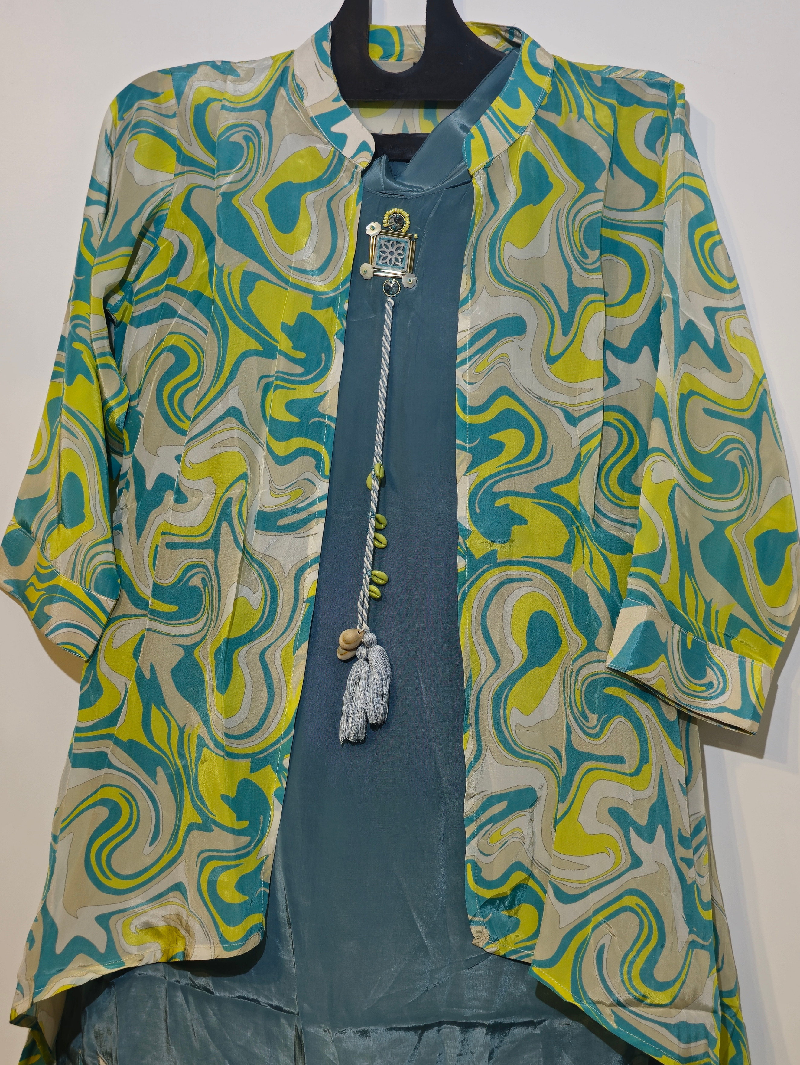 Image of Designer Crepe Coord Set