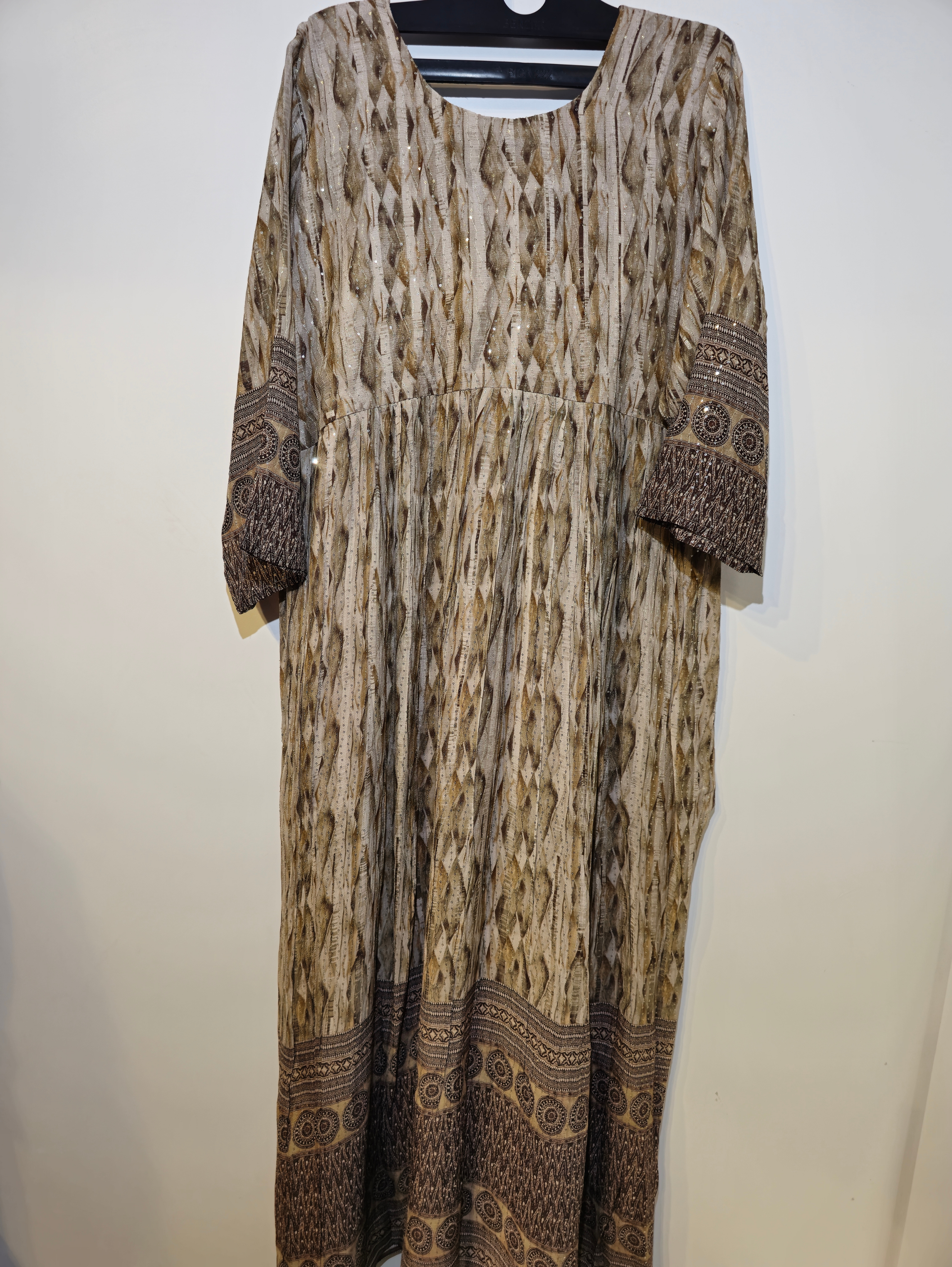 Image of Designer Crepe Gown