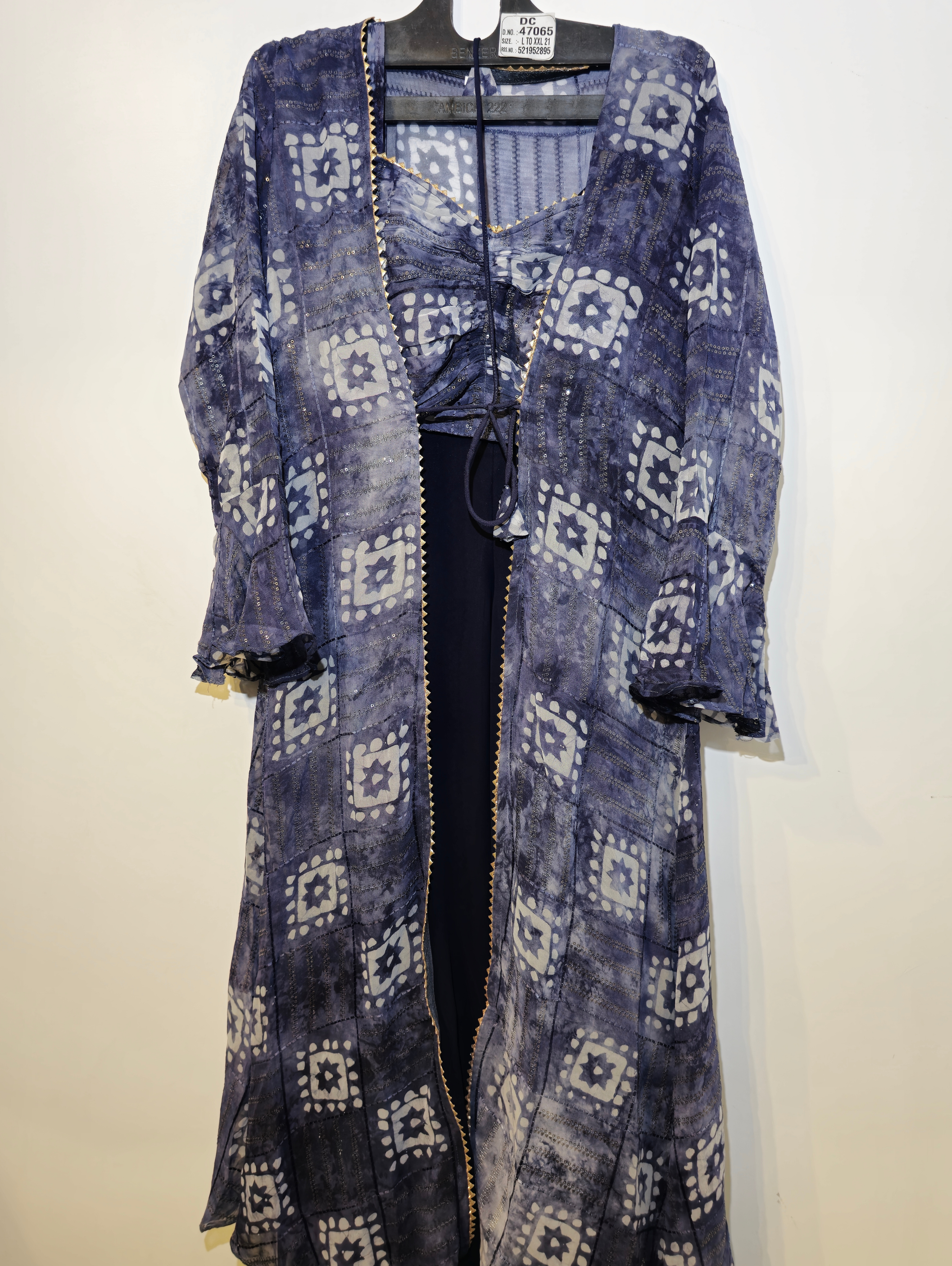 Image of Georgette Traditional 3 Piece