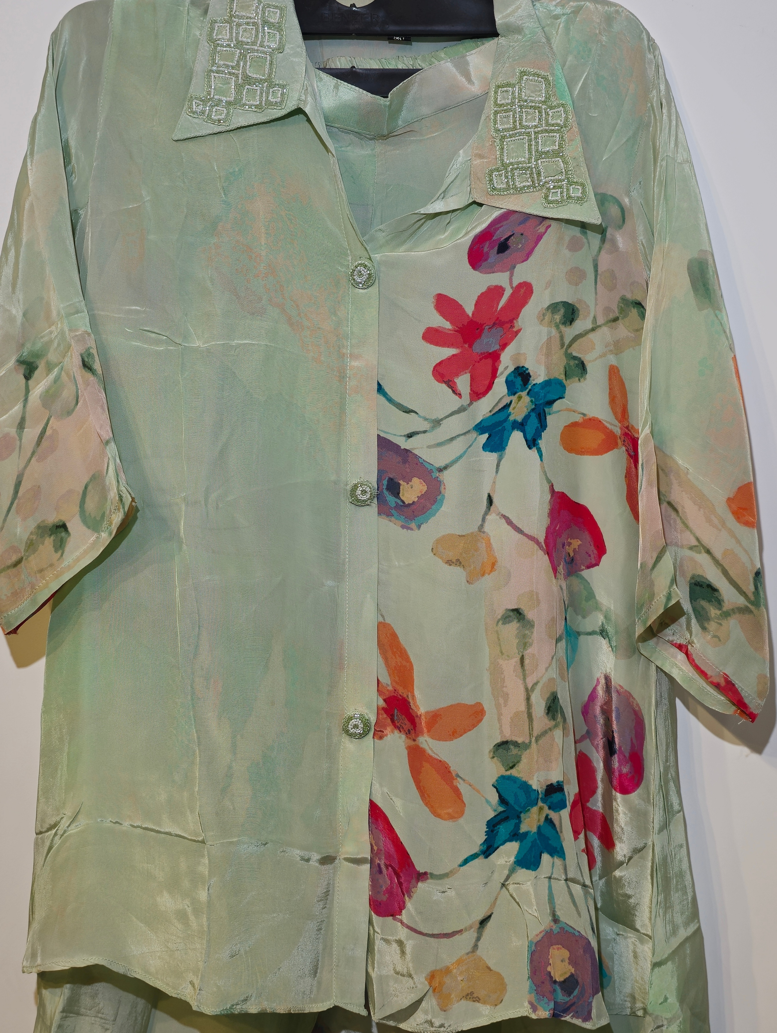 Image of Designer Crepe Coord Set
