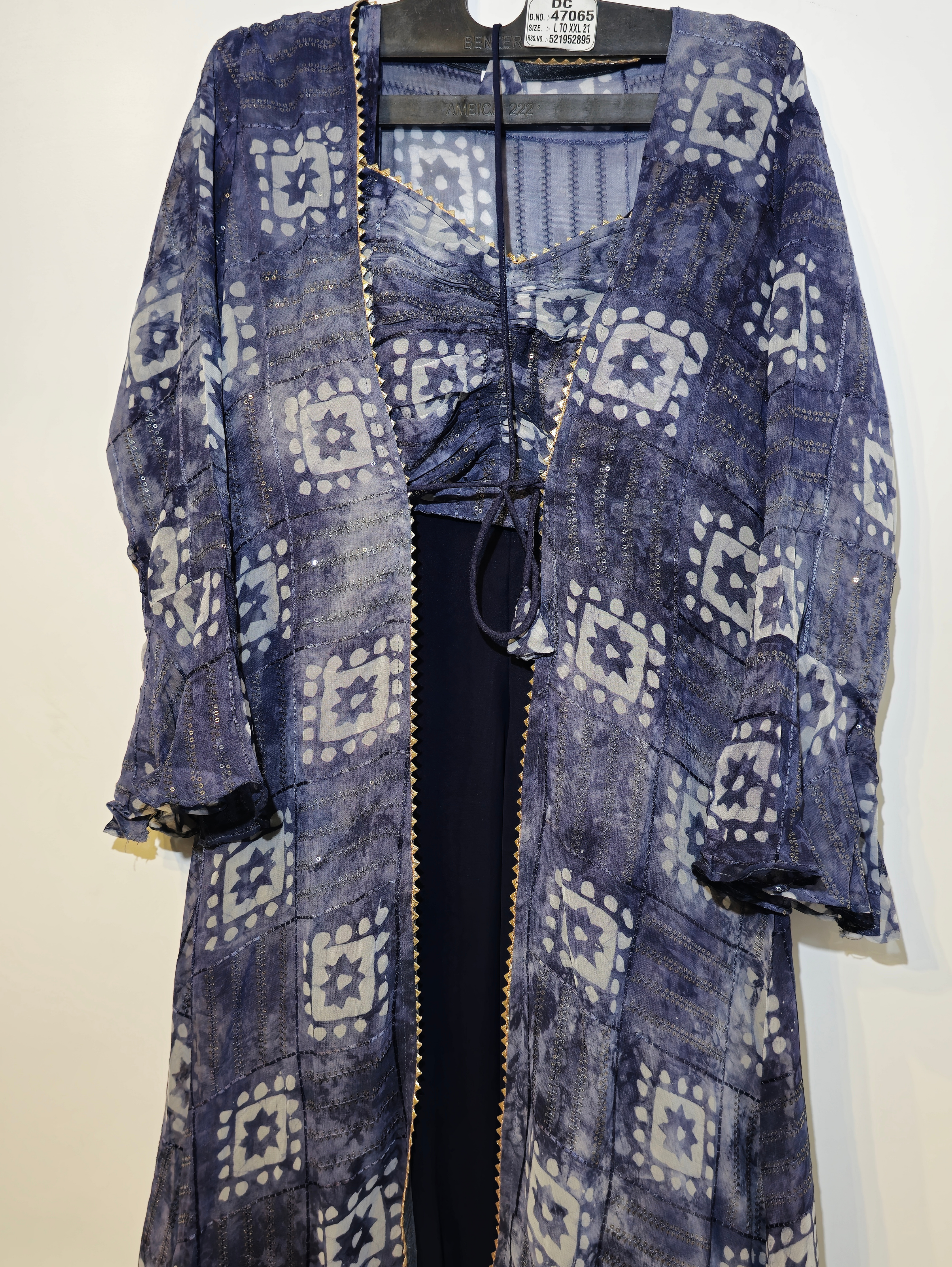 Image of Georgette Traditional 3 Piece