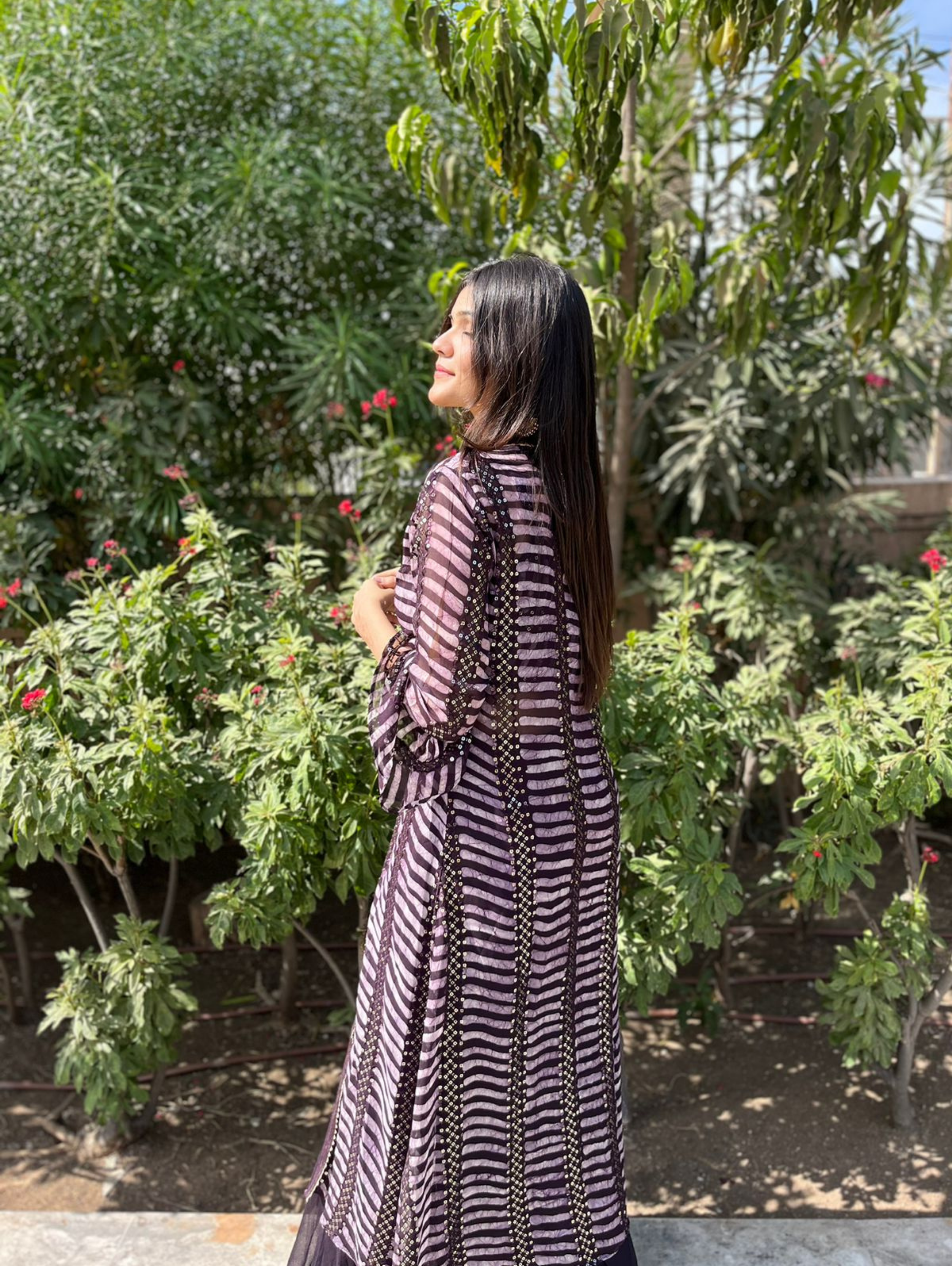 Image of Georgette Traditional 3 Piece