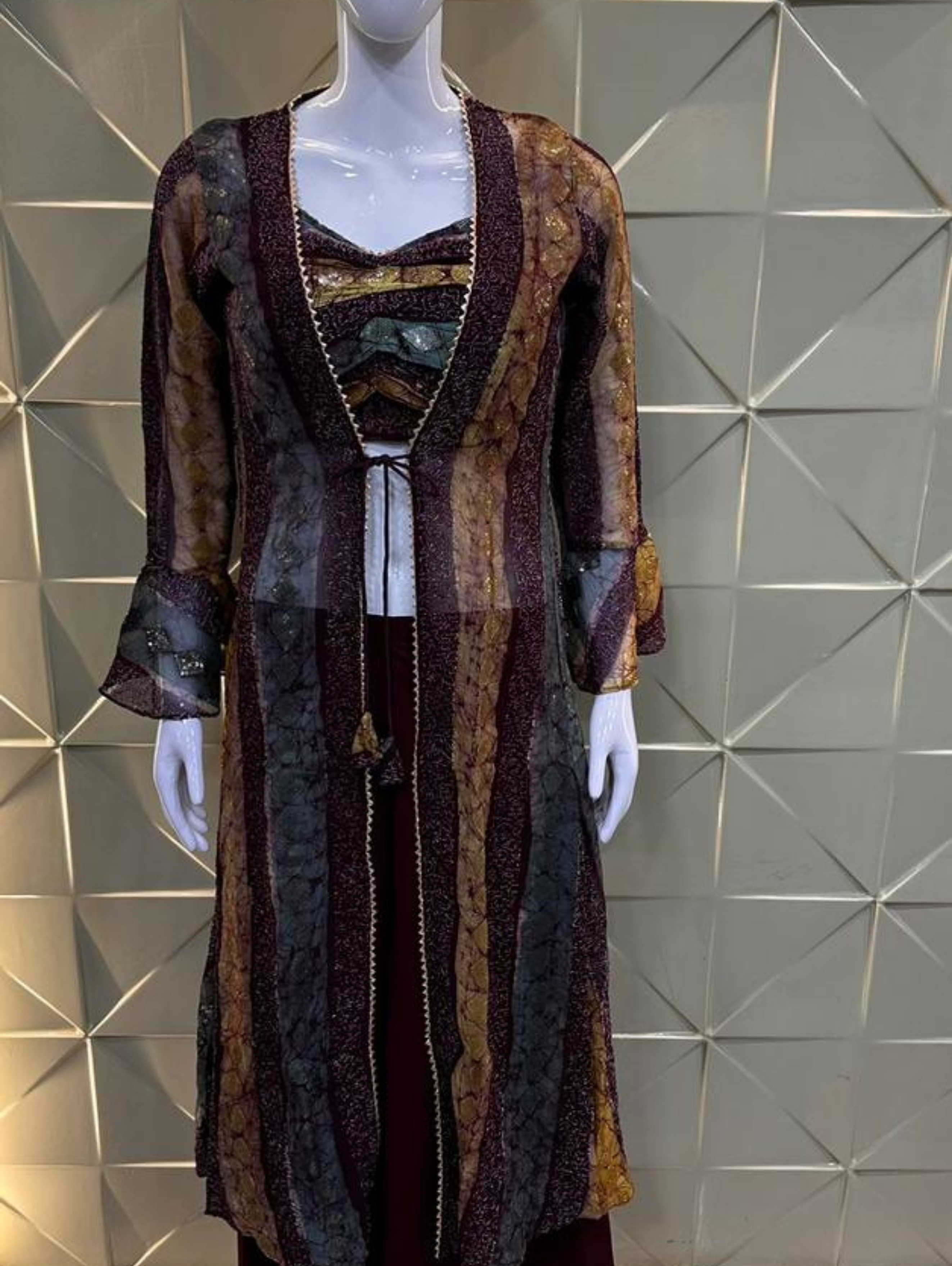 Image of Georgette Traditional 3 Piece
