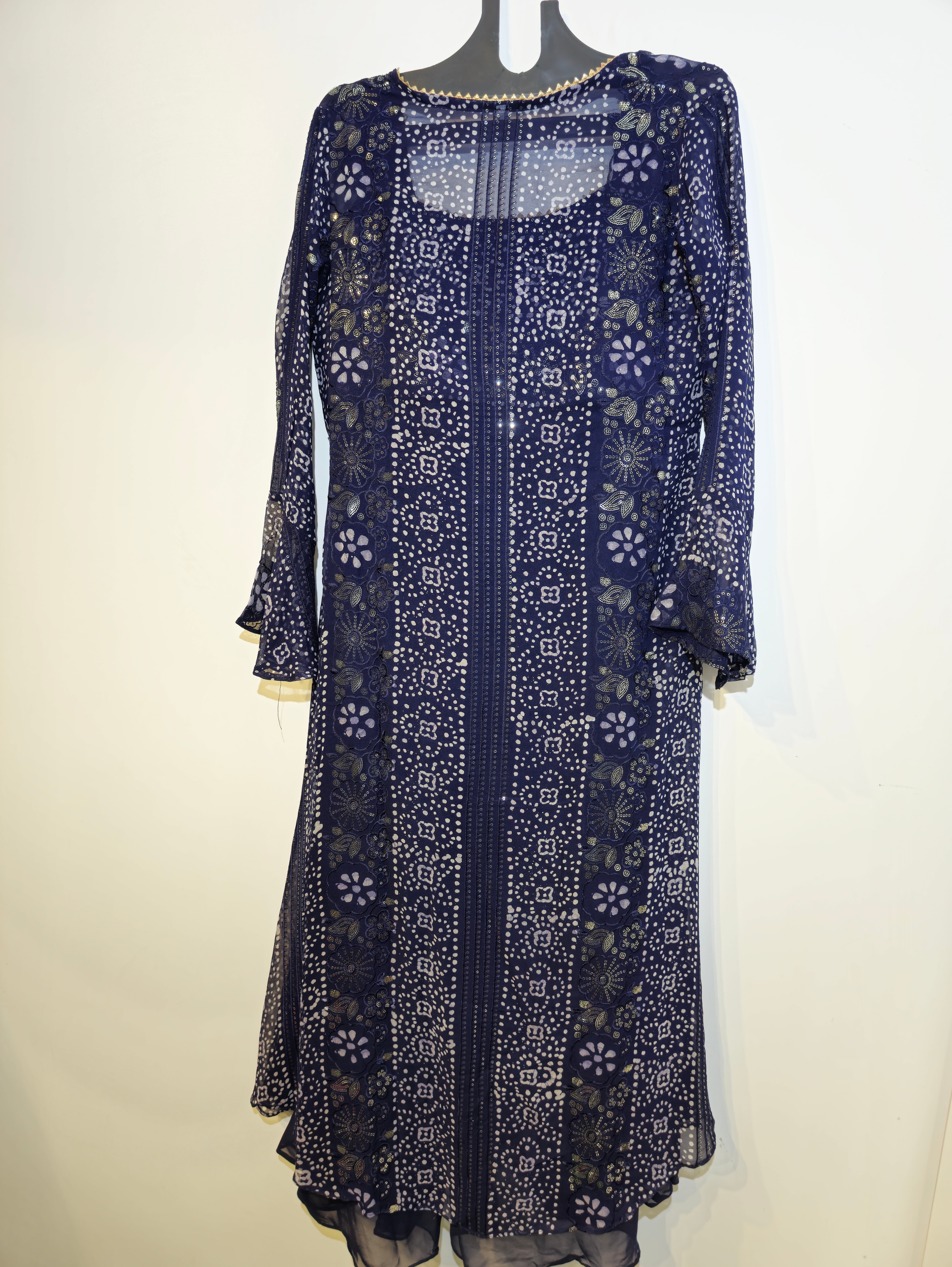 Image of Designer Georgette Traditional 3 Piece