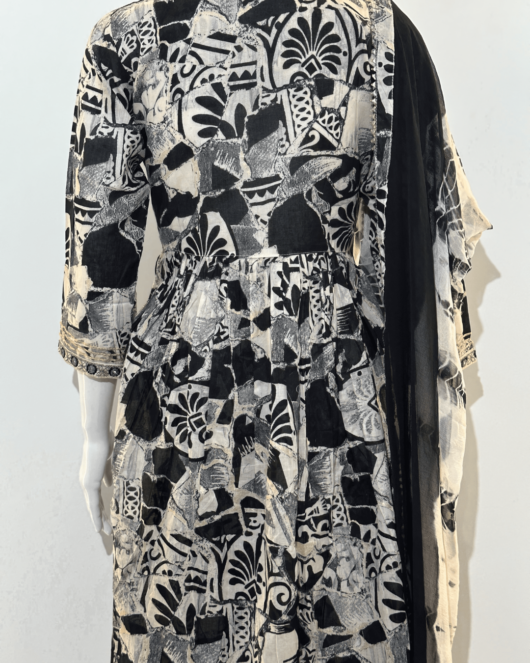 Alia with Naira Cut Kurti Set - 3 Piece
