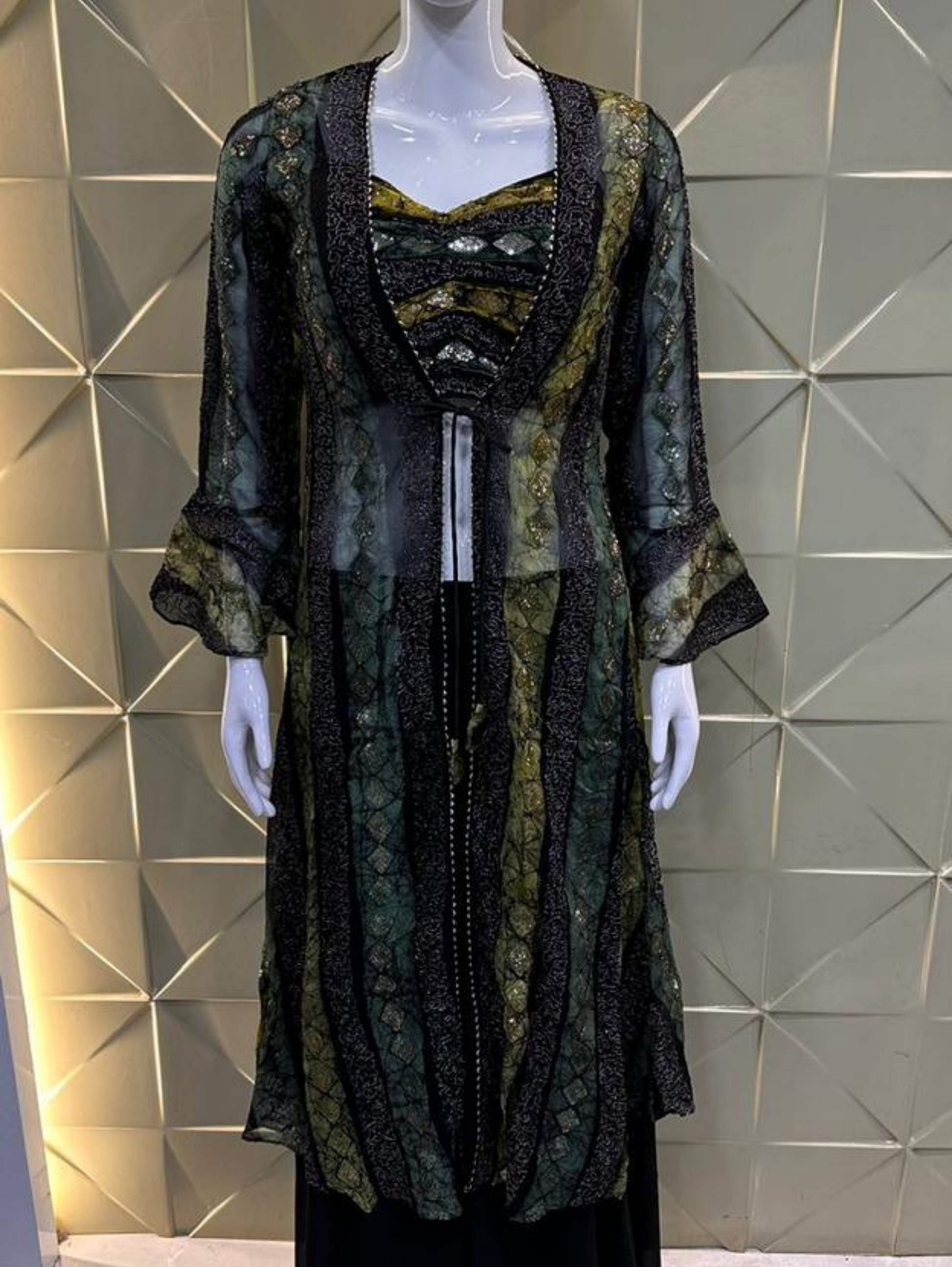 Georgette Traditional 3 Piece