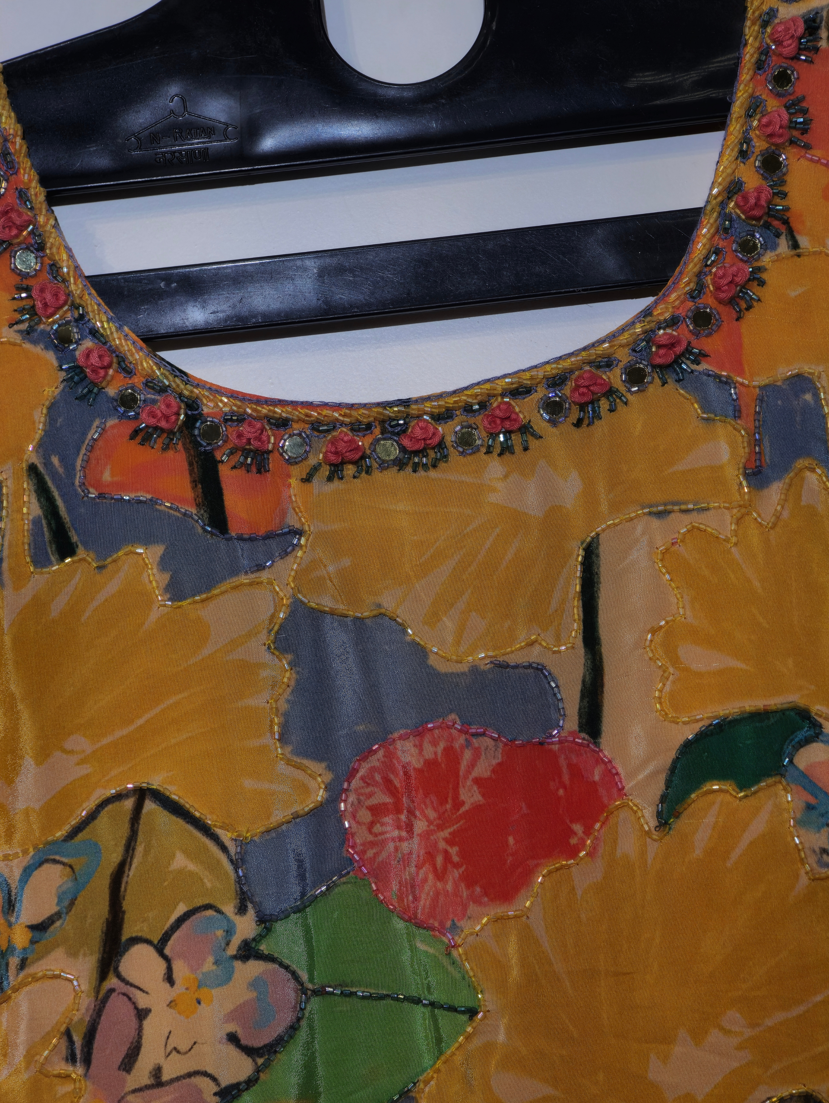 Image of Designer Crepe Gown