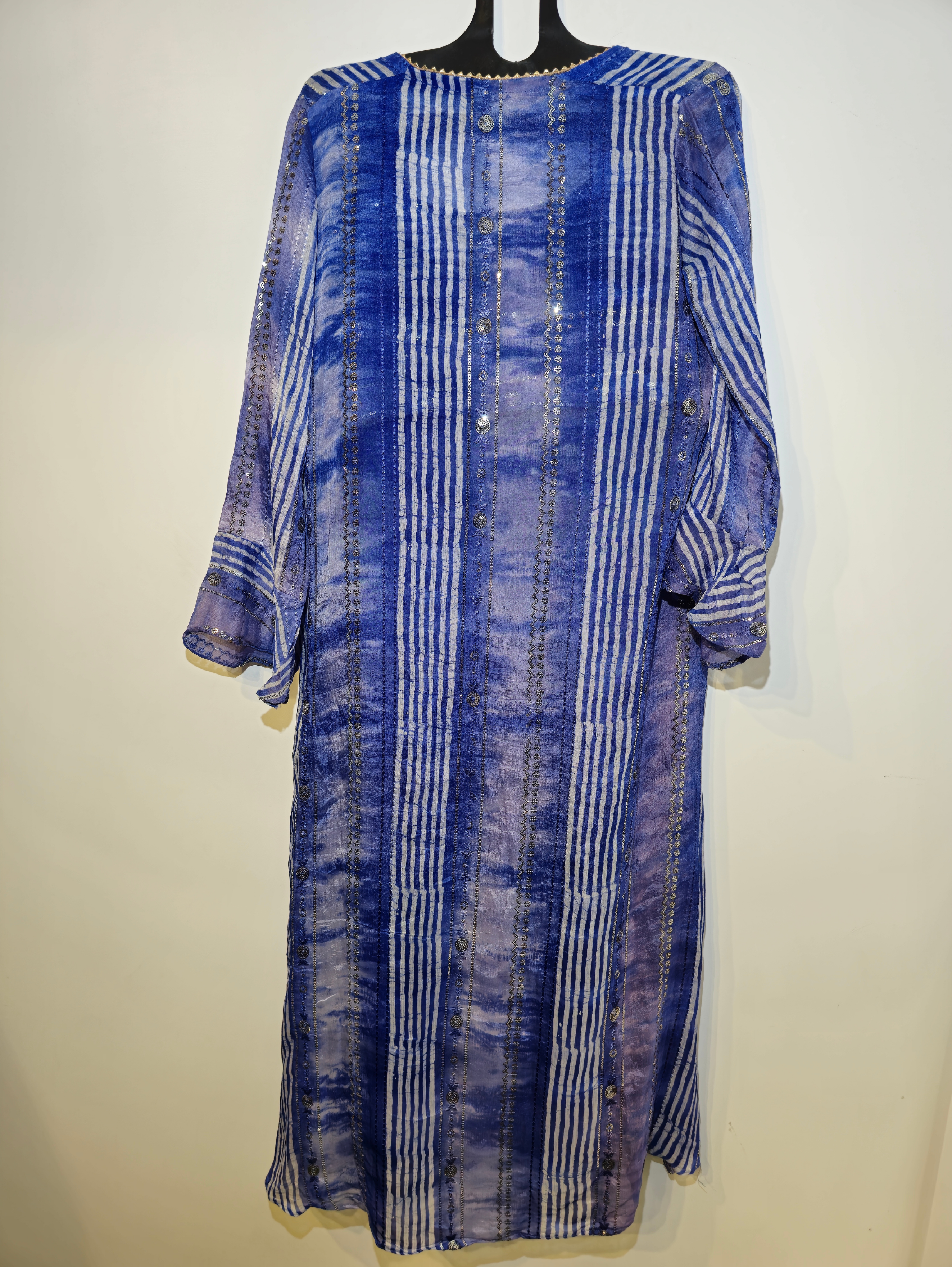 Image of Shrug Style Georgette 3 Piece