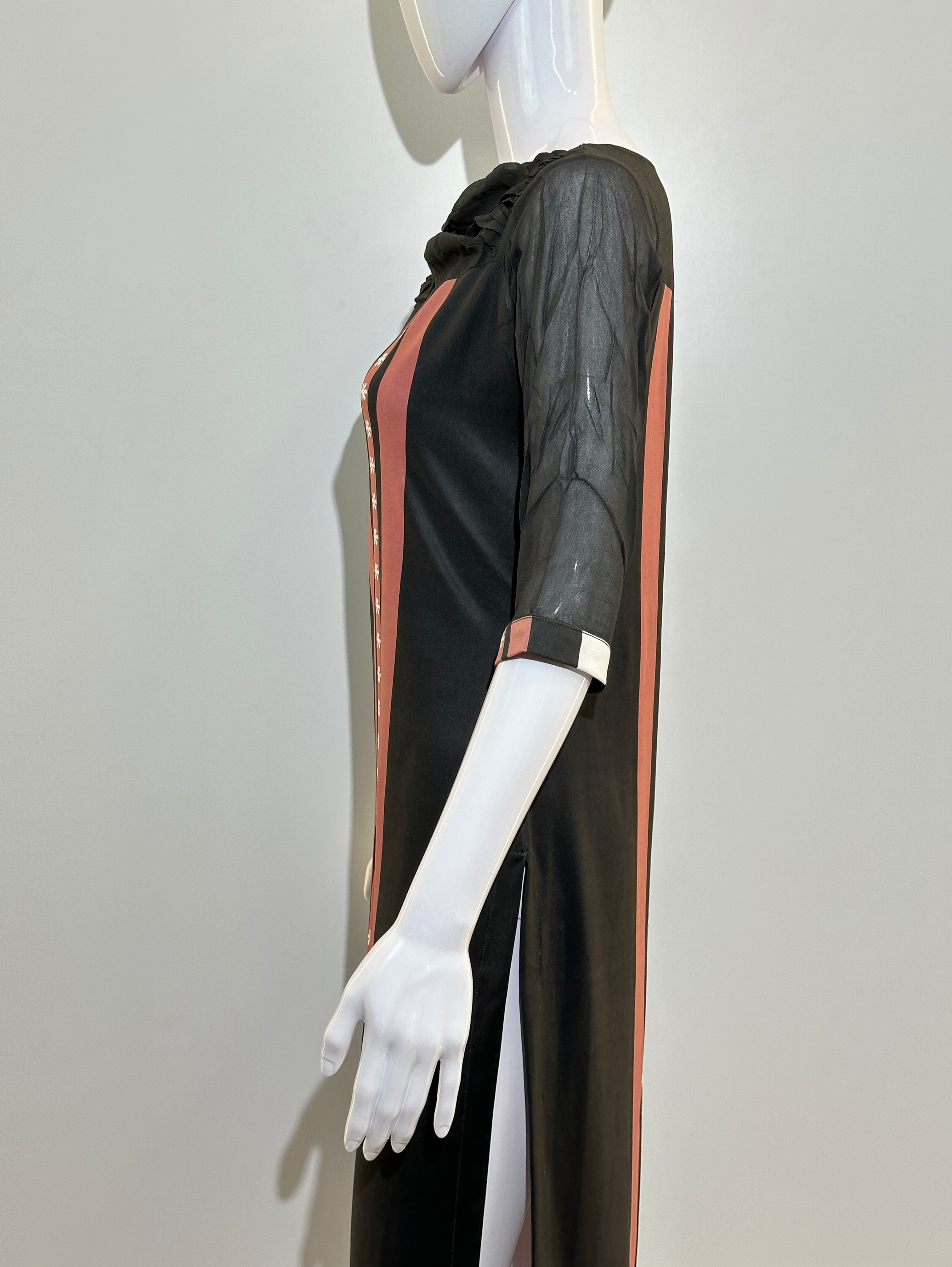 Image of Lycra Stretchable Kurti with Work