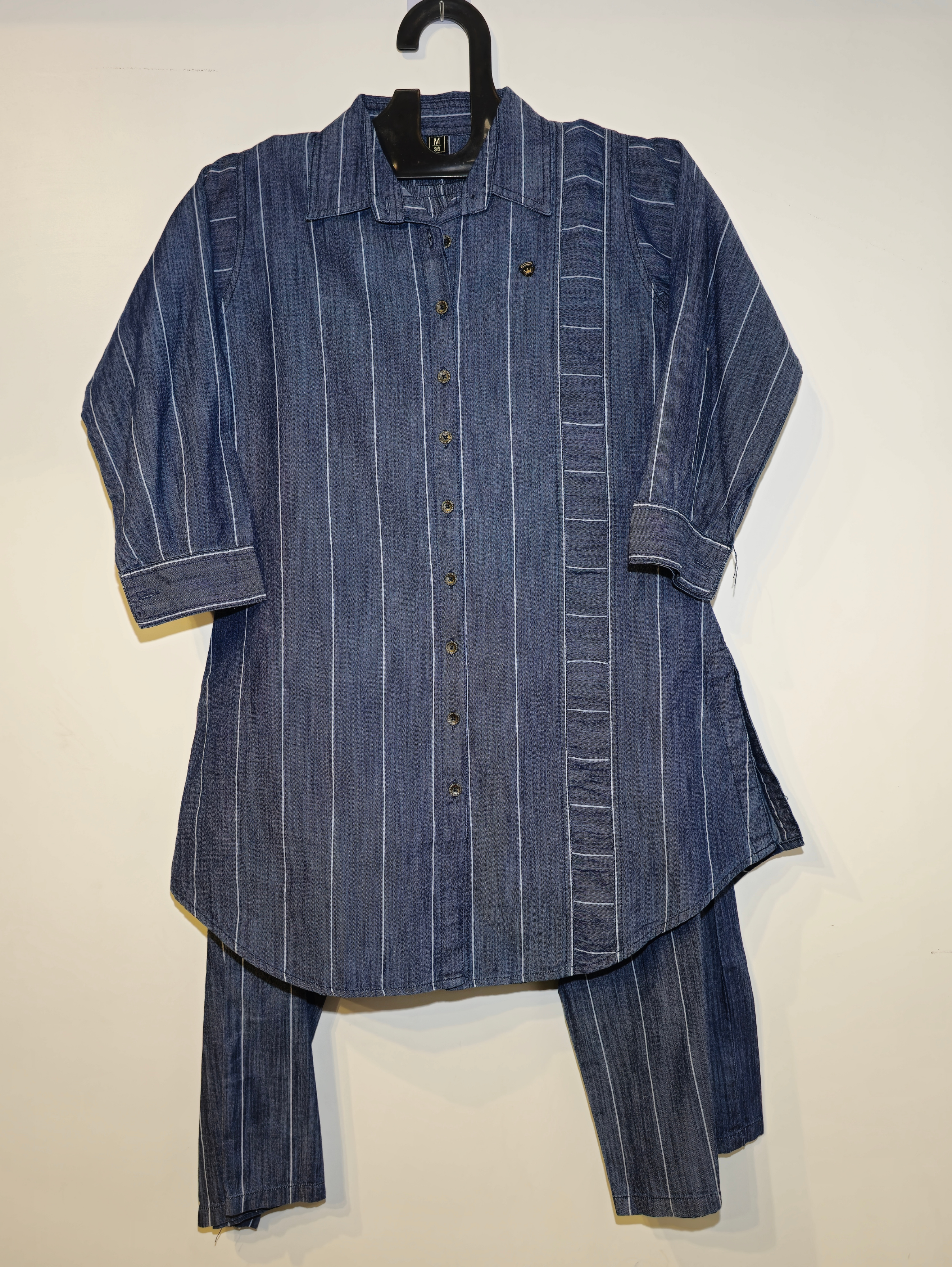 Image of Designer Denim Coord Set