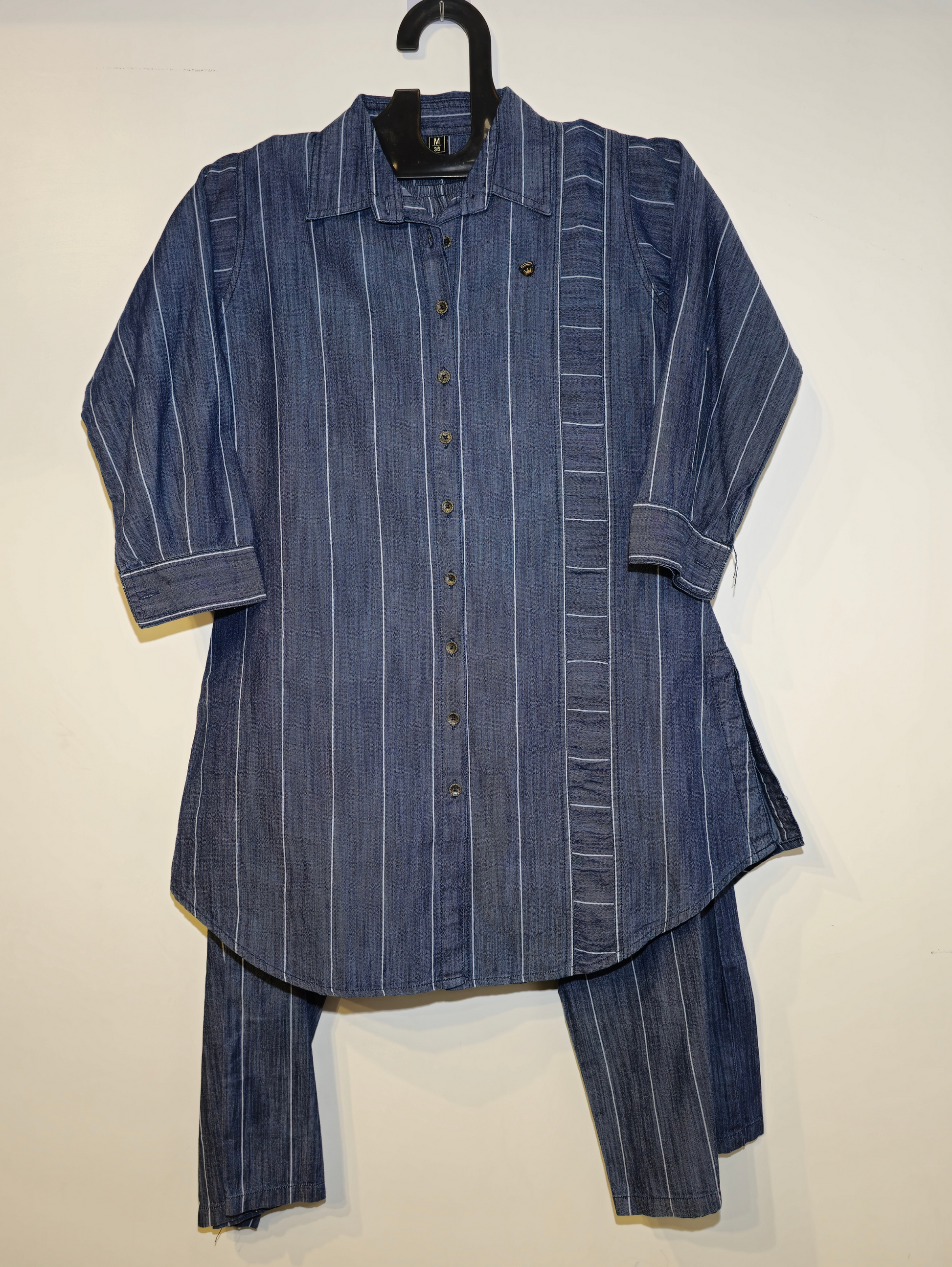 Designer Denim Coord Set