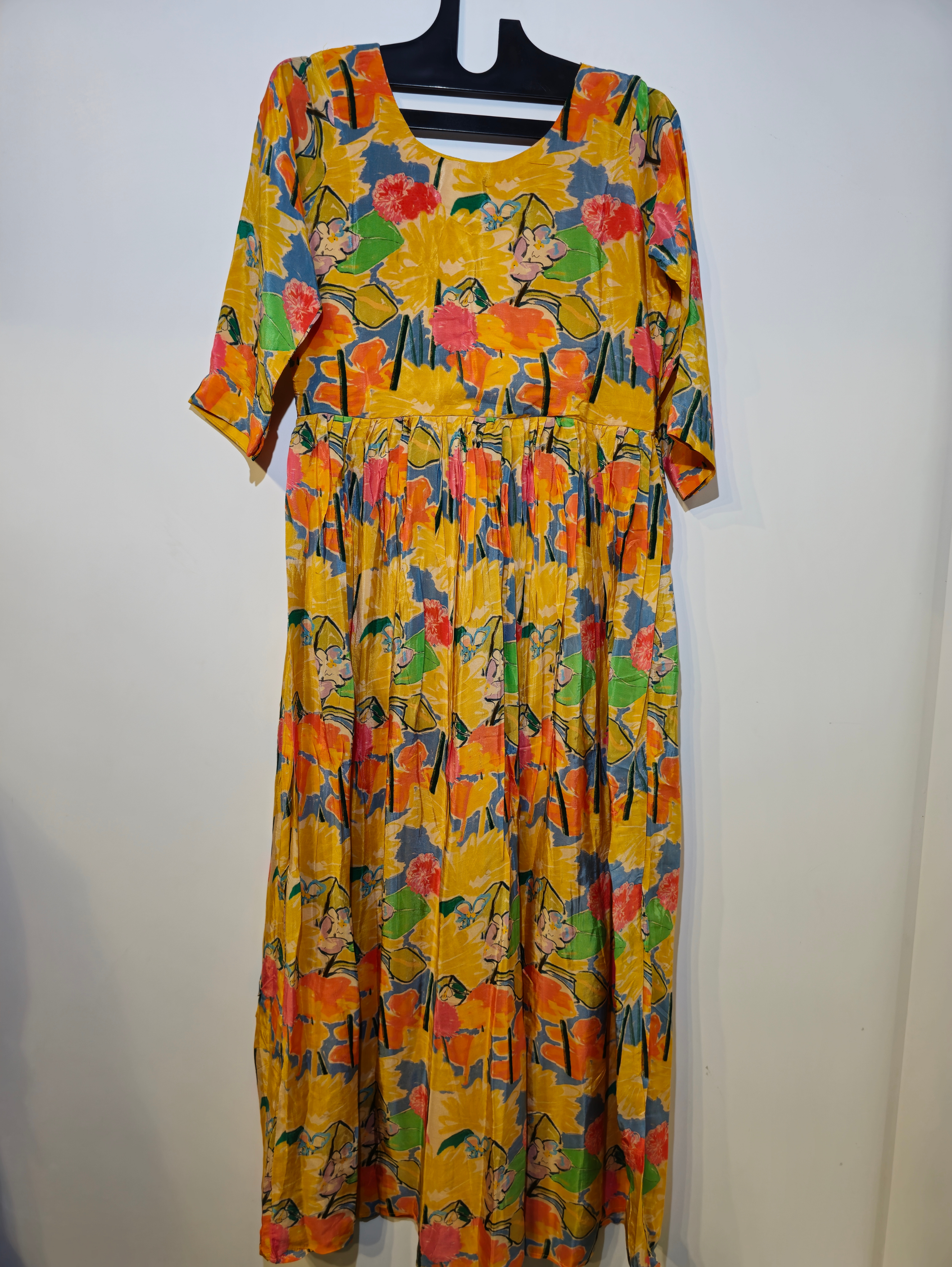Image of Designer Crepe Gown