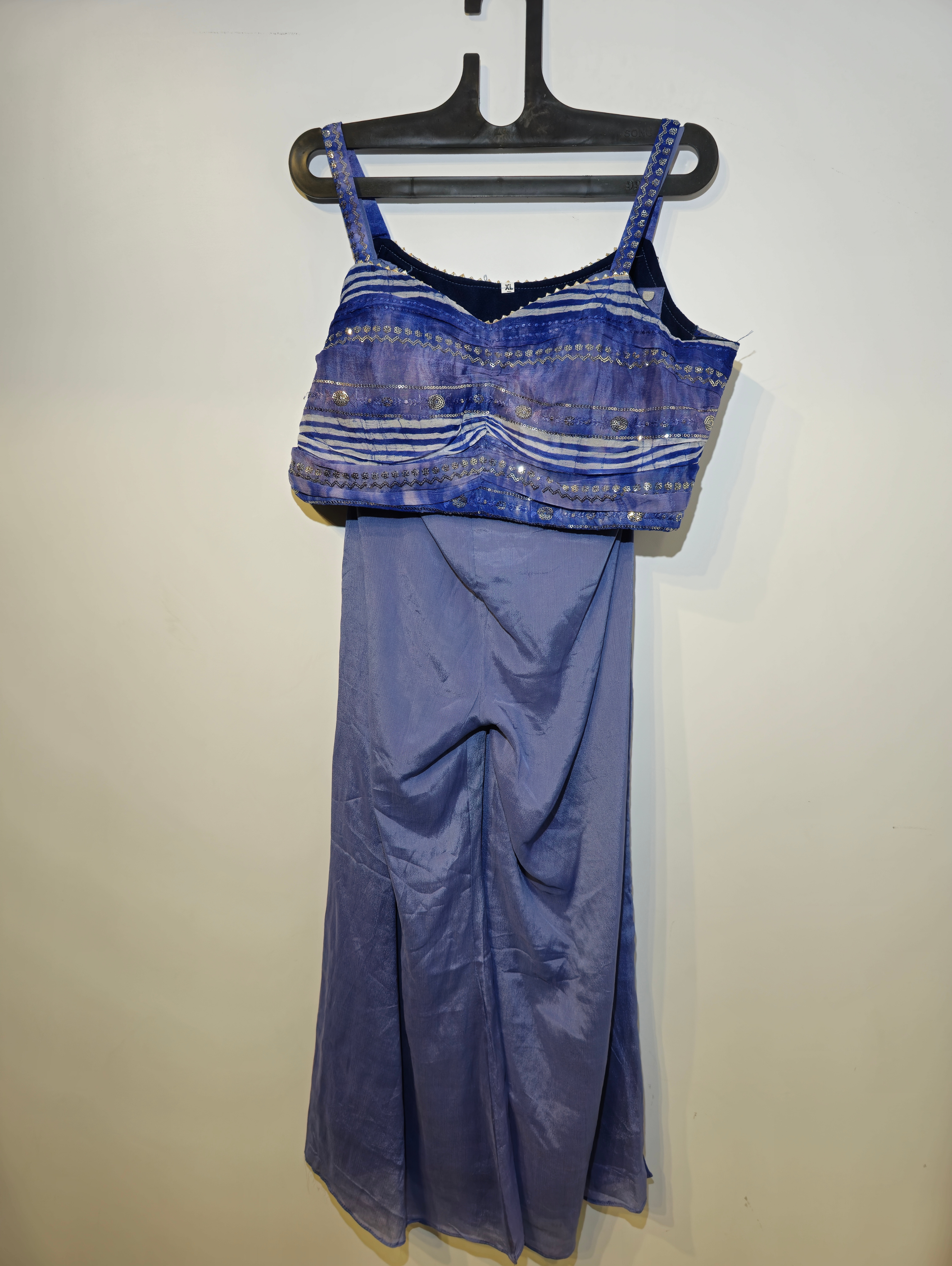 Image of Shrug Style Georgette 3 Piece