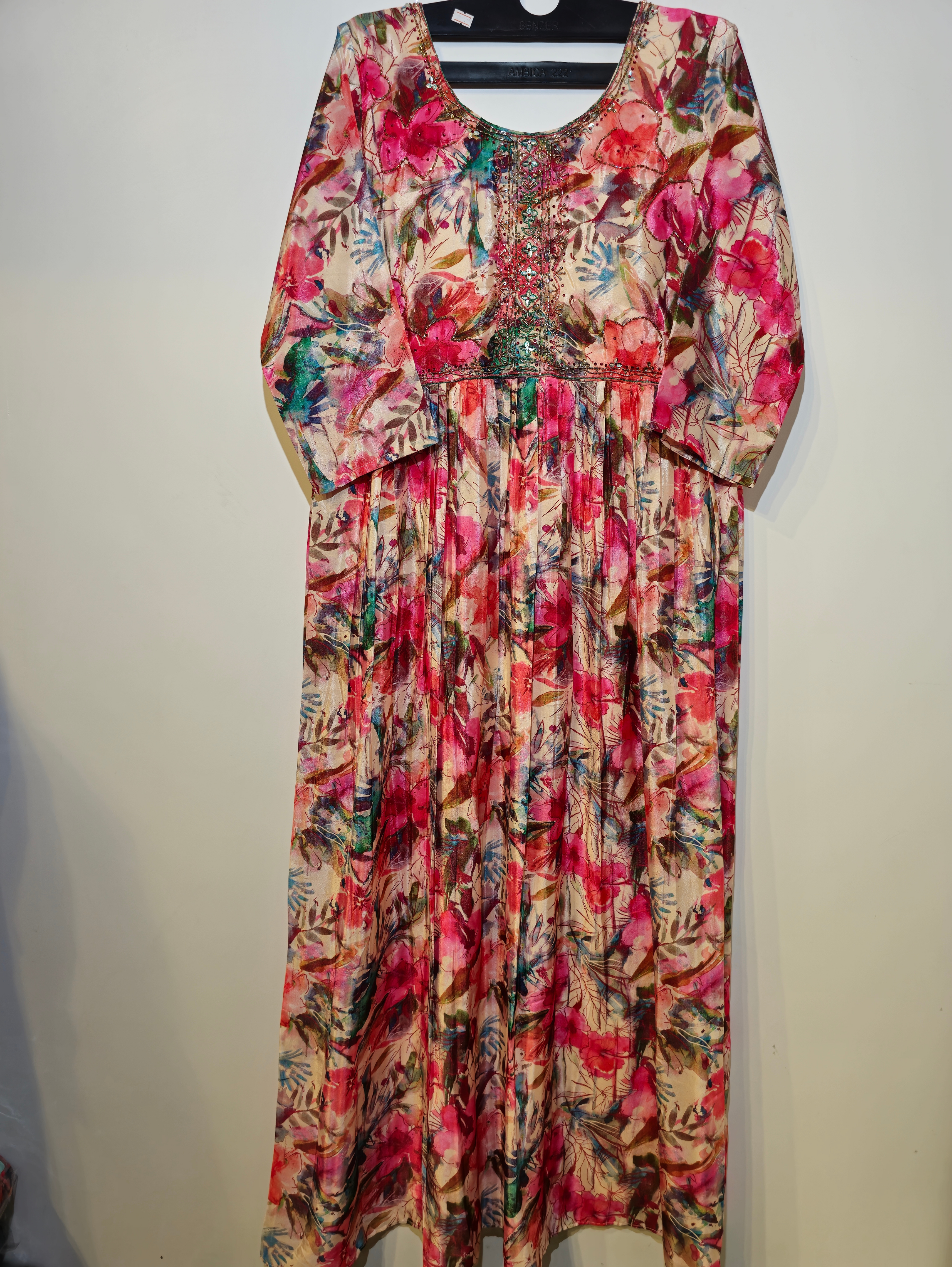 Image of Designer Crepe Gown