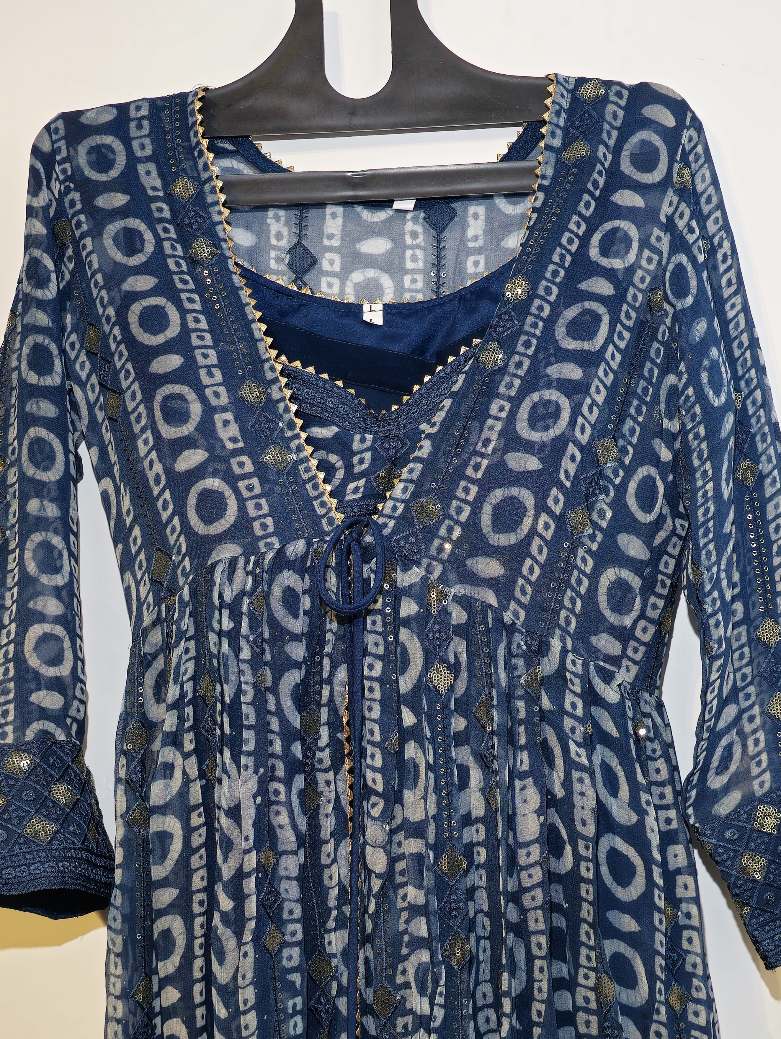 Image of Designer Georgette Traditional 3 Piece