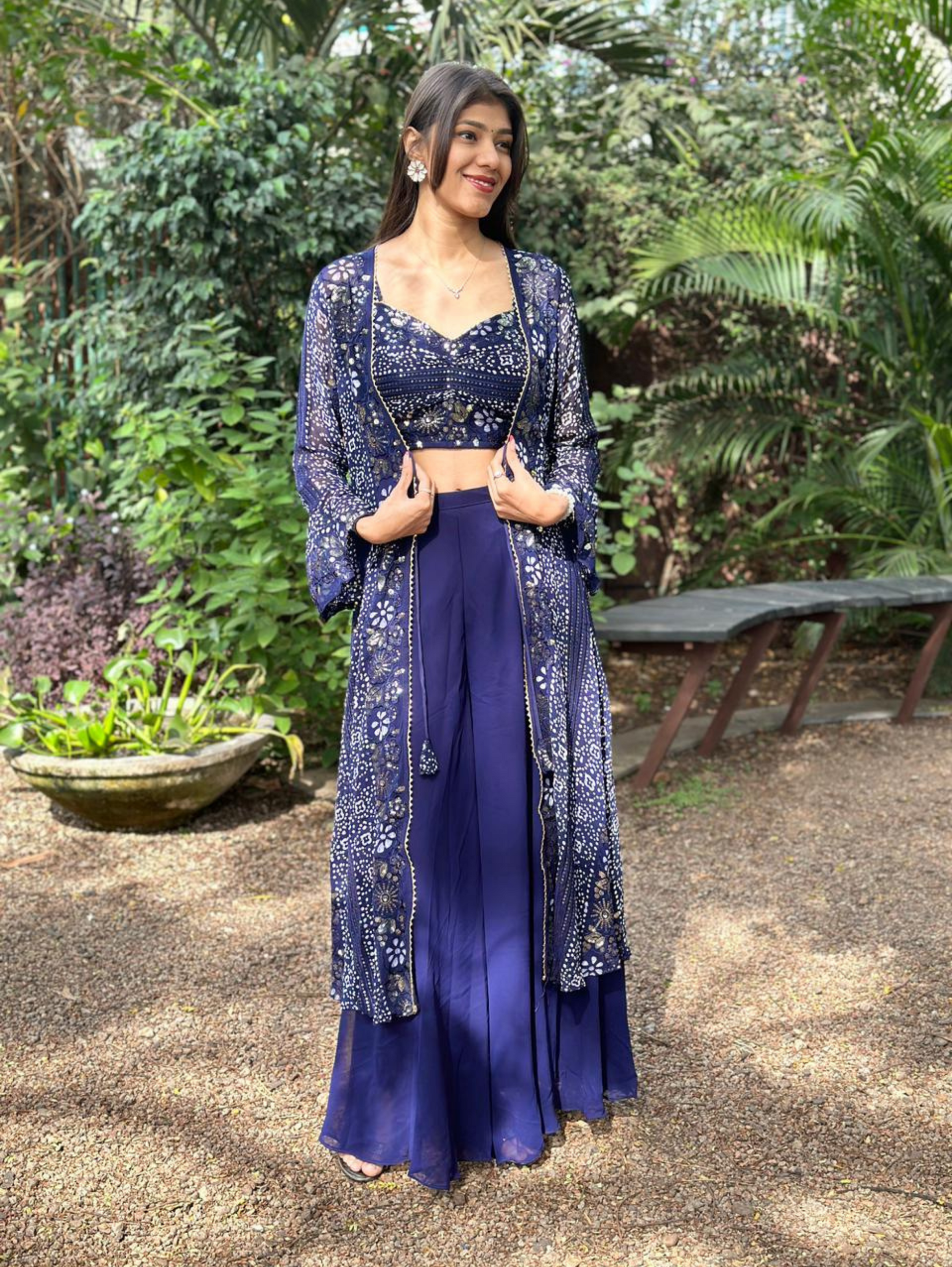 Designer Georgette Traditional 3 Piece