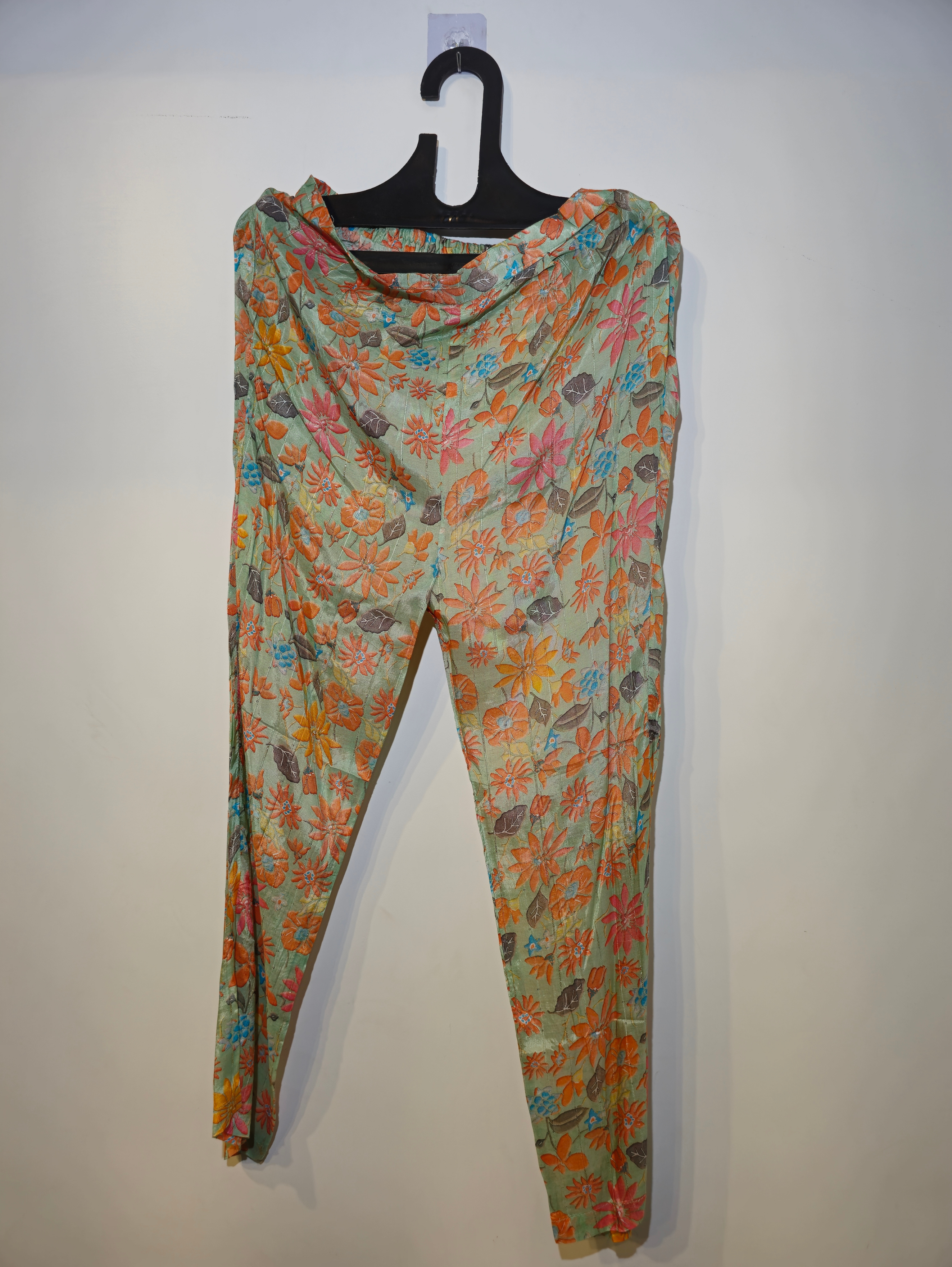 Designer Kaftan Muslin Coord Set