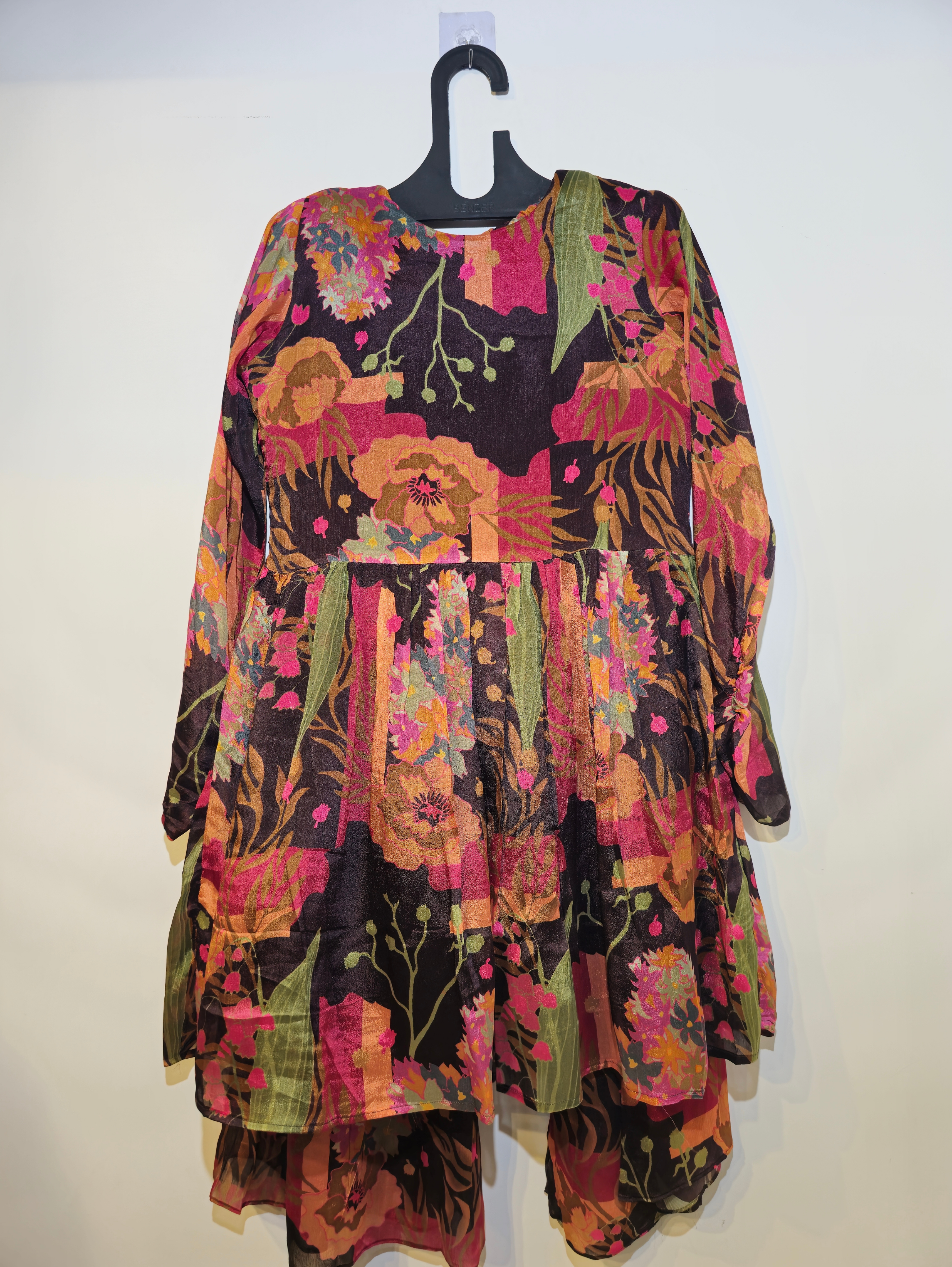 Image of Designer Georgette Set with work - 3 Piece