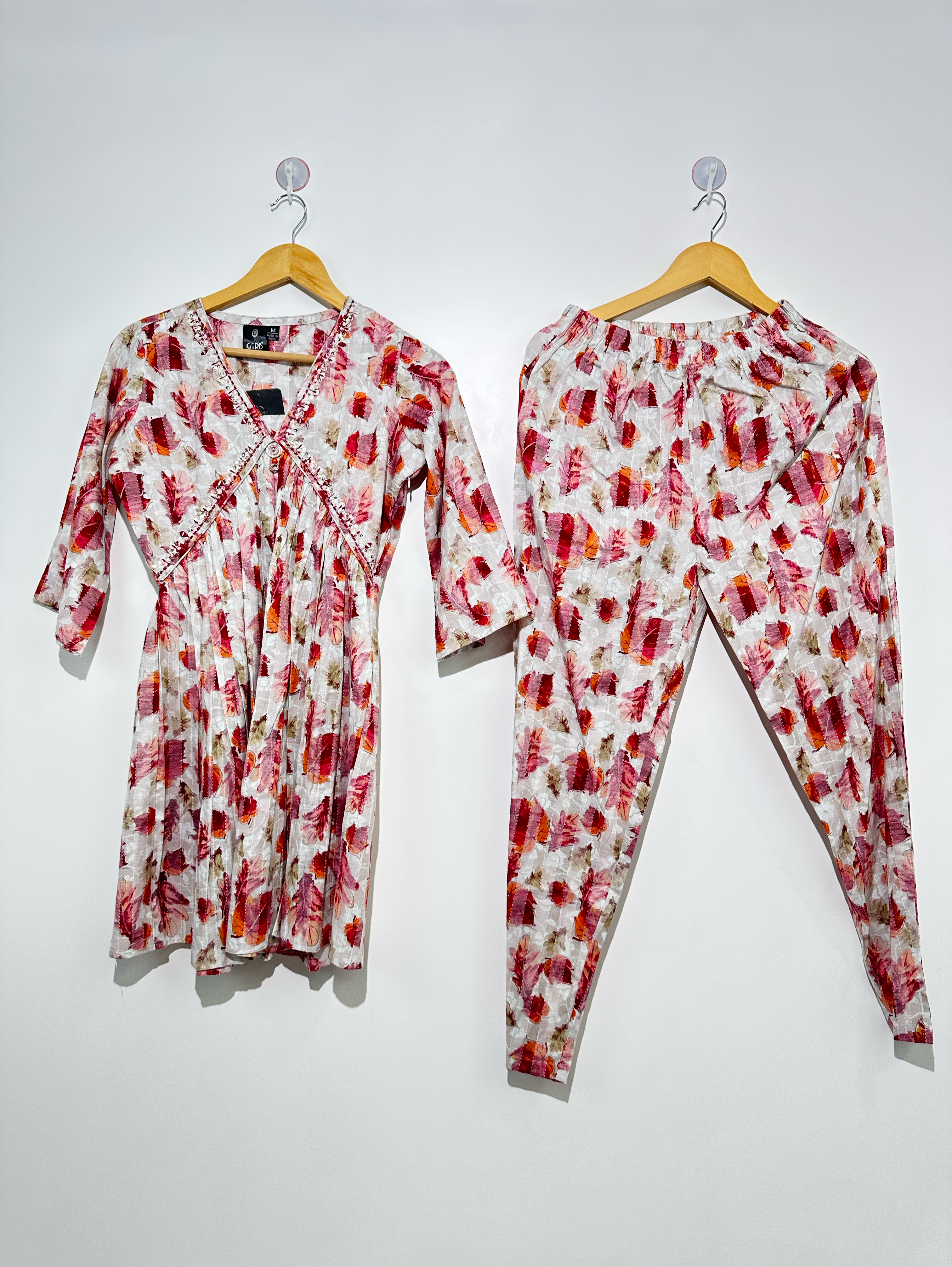 Image of Alia Cut Coord Set with Neck work
