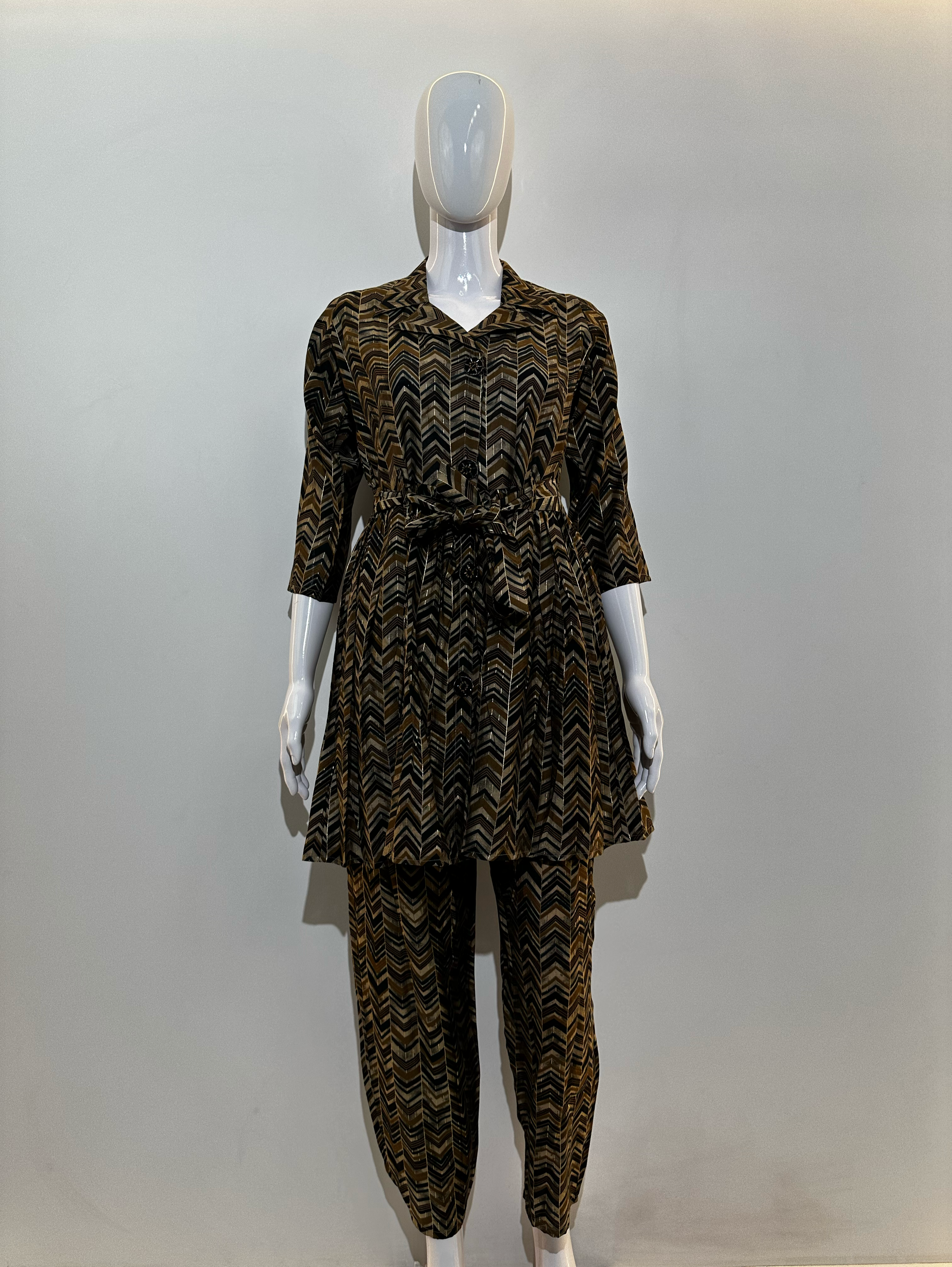 Muslin Pattern Work Coord Set - 2 piece