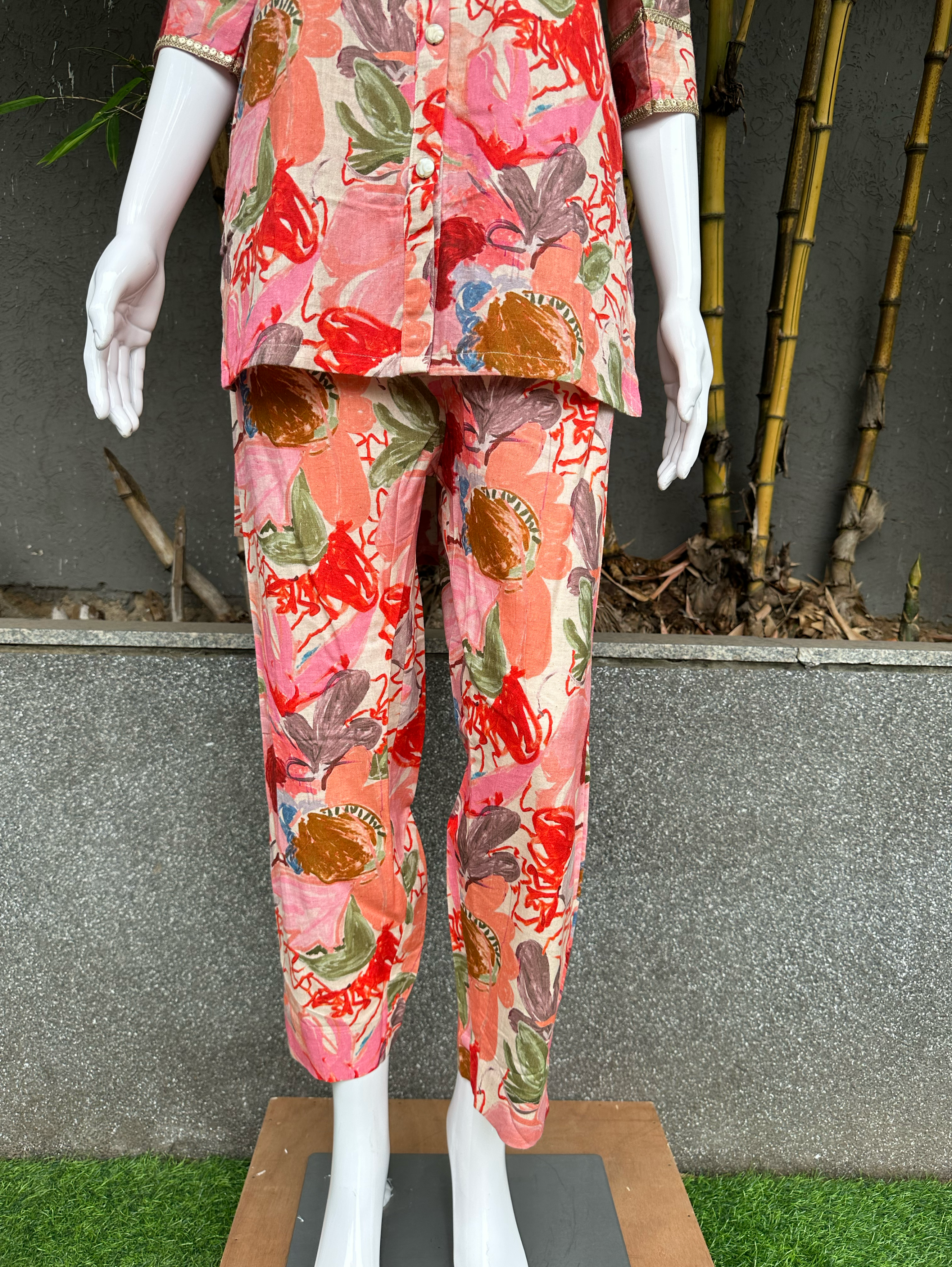 Linen Cotton with Accessories Coords