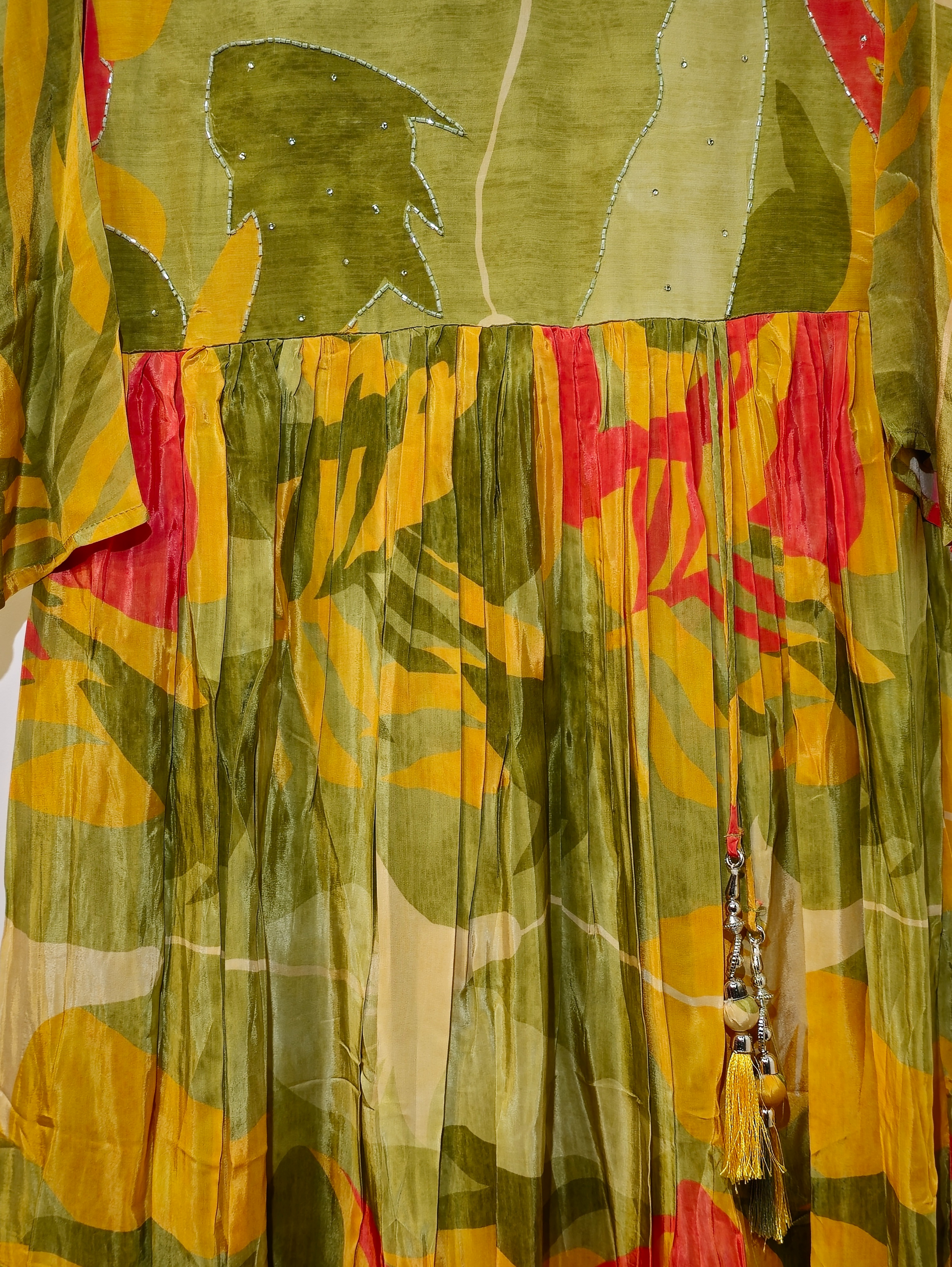 Designer Crepe Gown