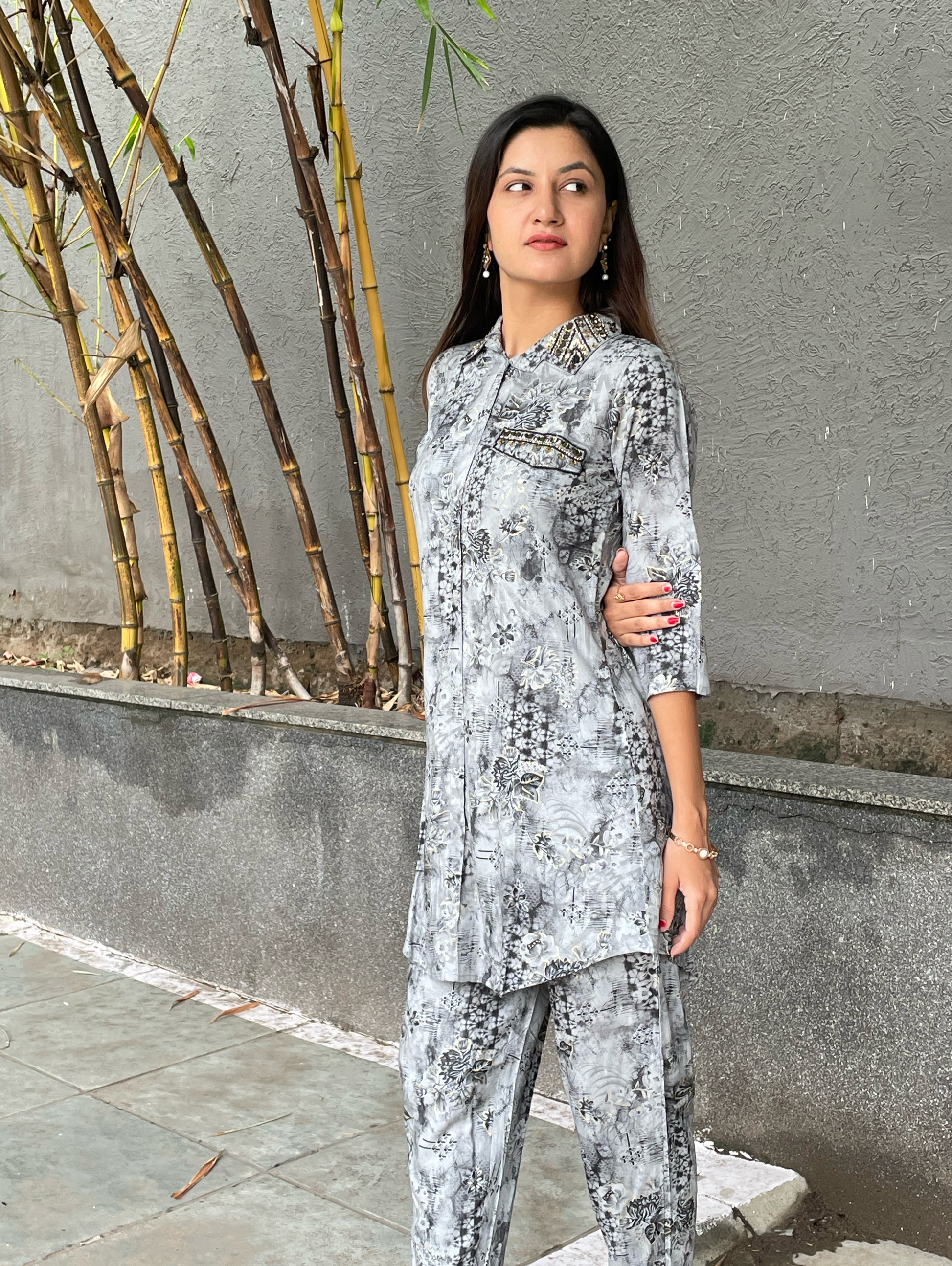 Rayon Coords with Embroidery work