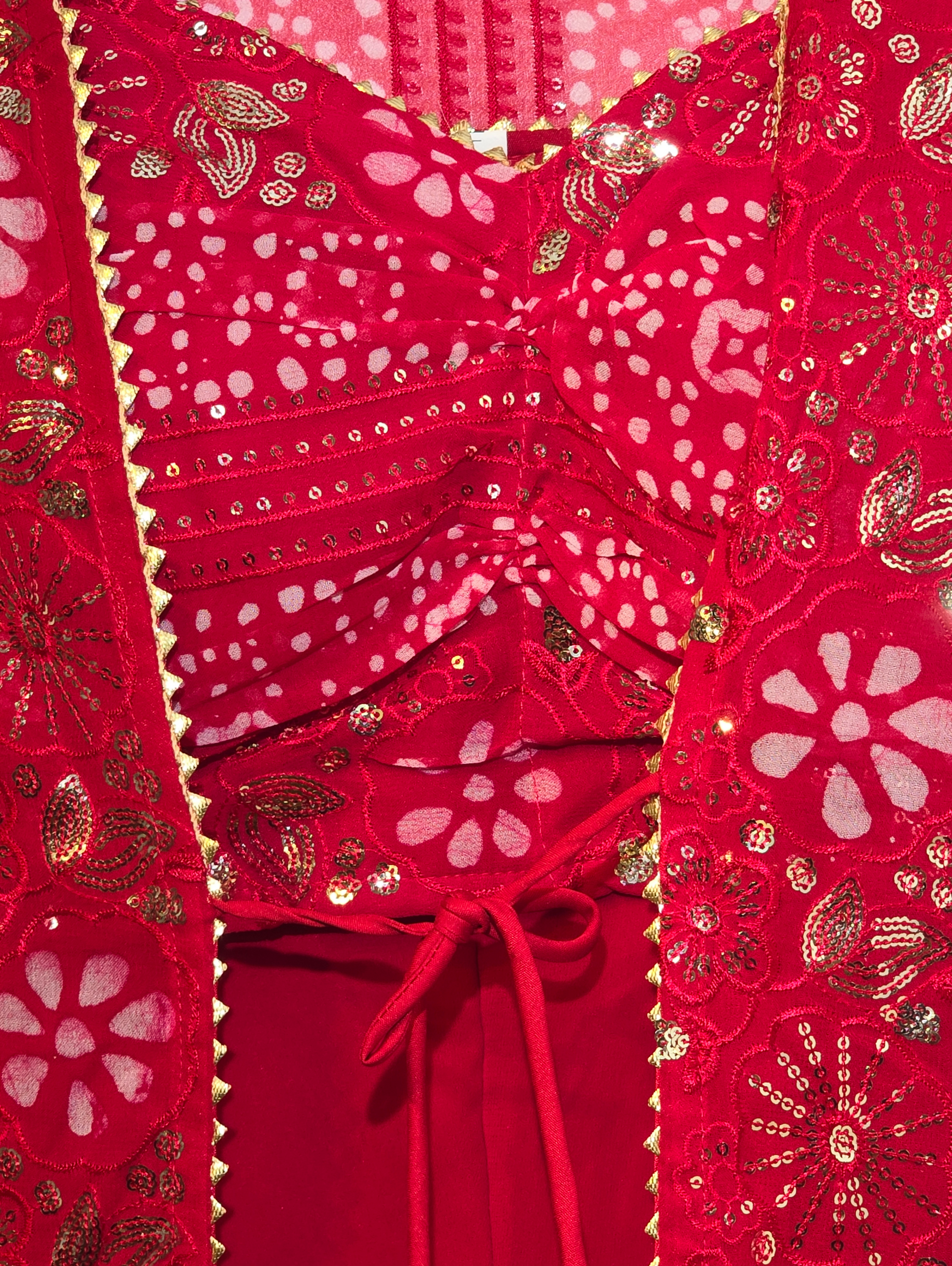 Designer Georgette Traditional 3 Piece - 2 Patterns