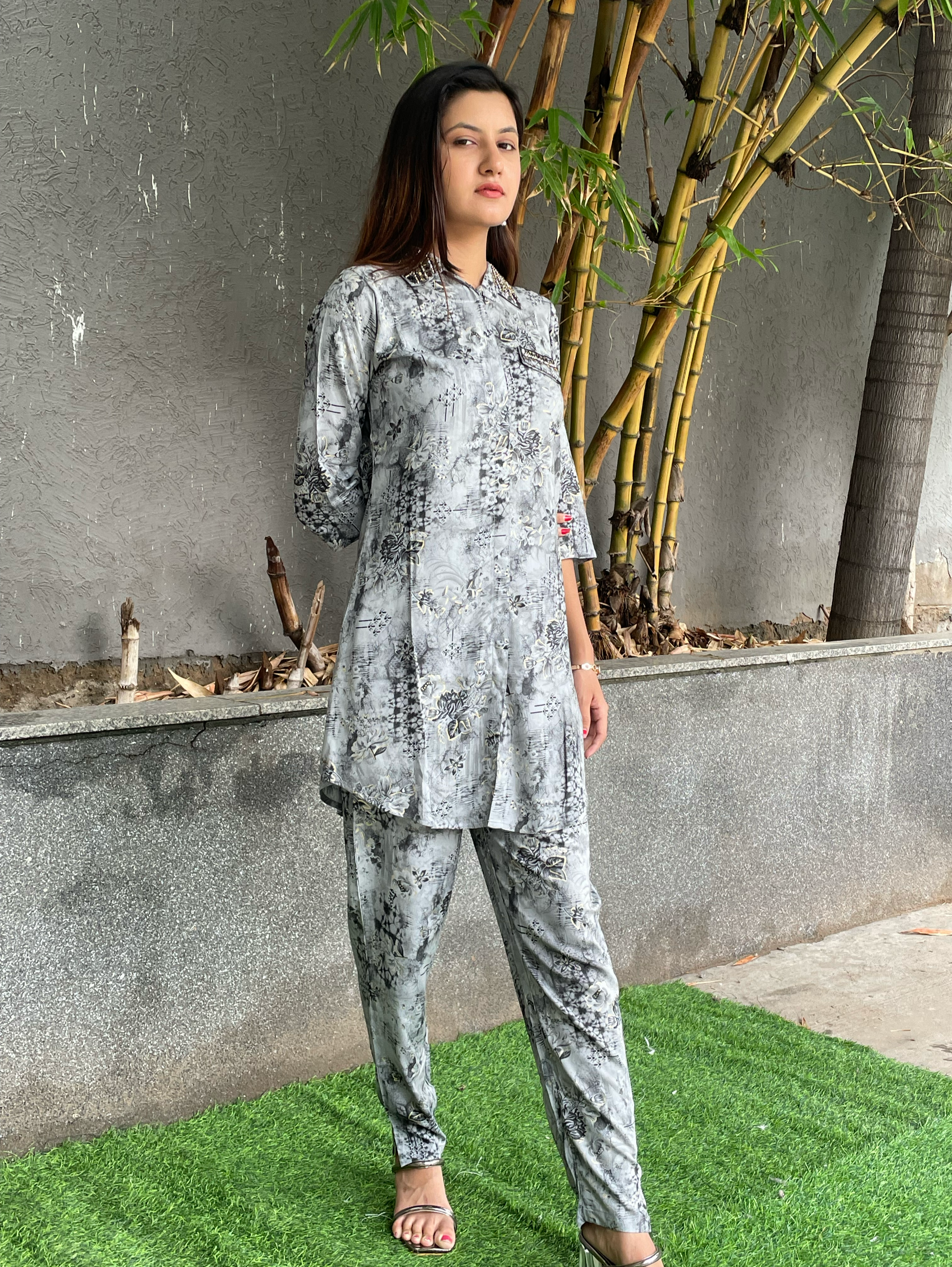 Rayon Coords with Embroidery work