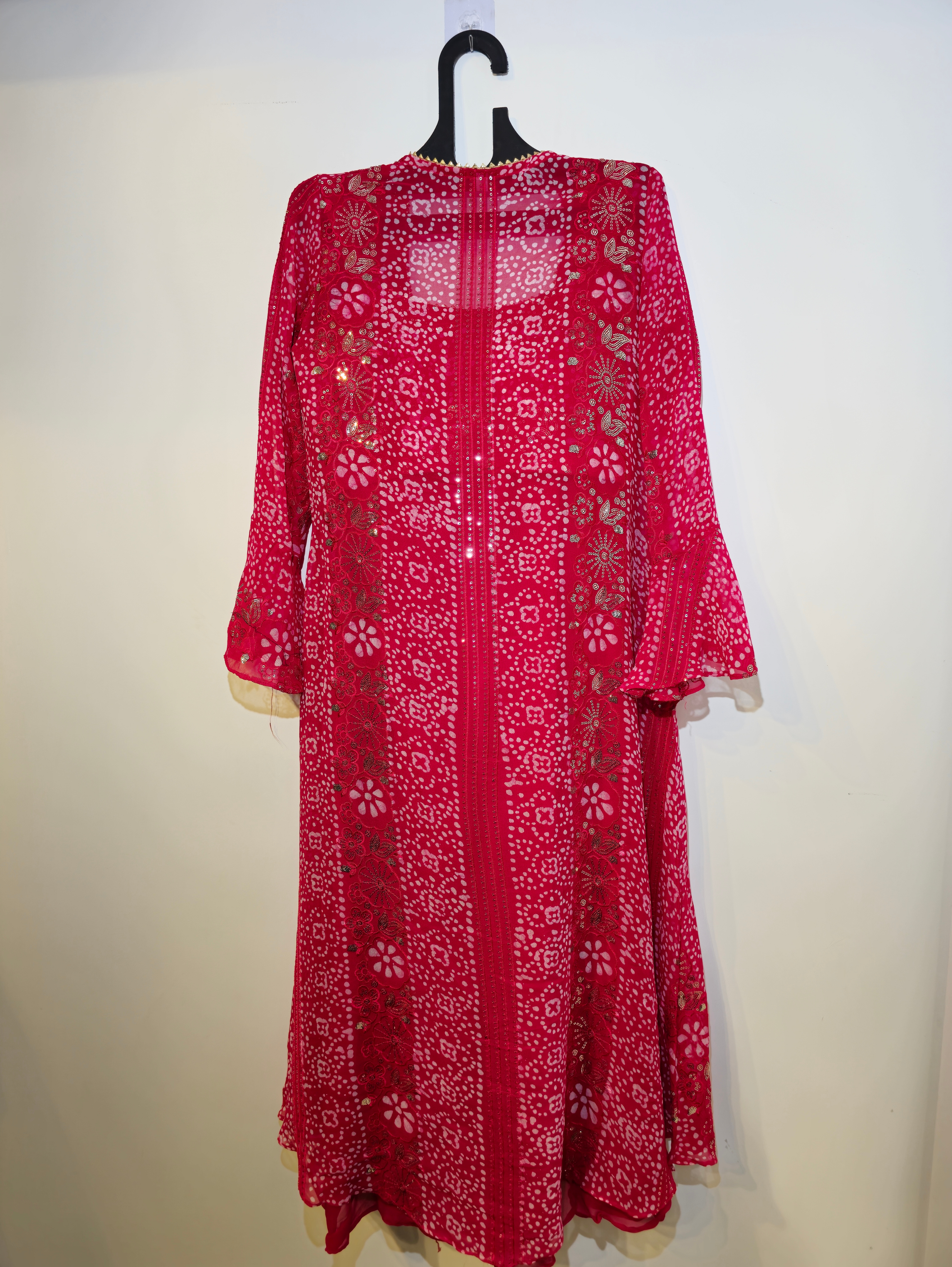 Image of Designer Georgette Traditional 3 Piece - 2 Patterns