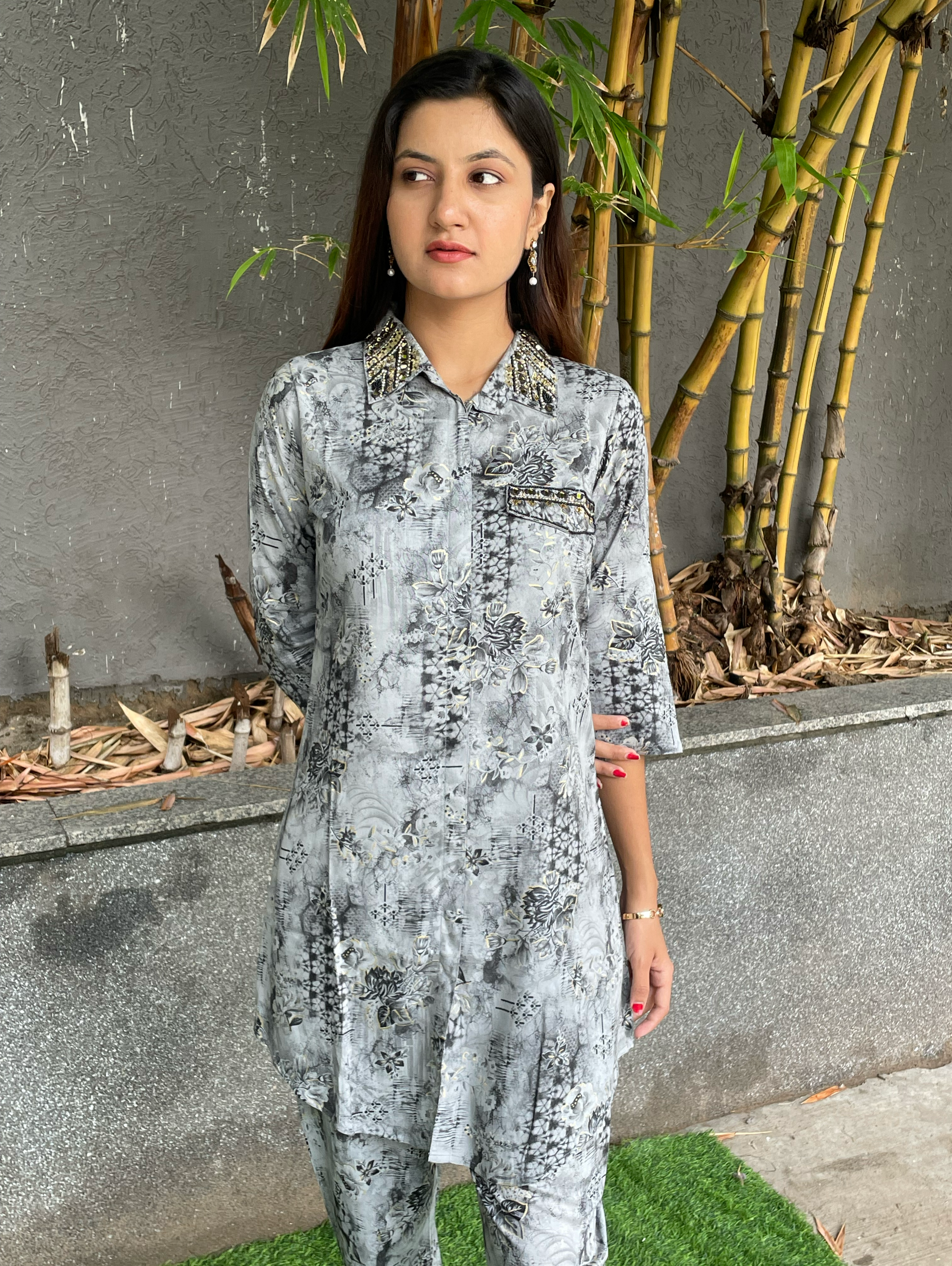 Rayon Coords with Embroidery work